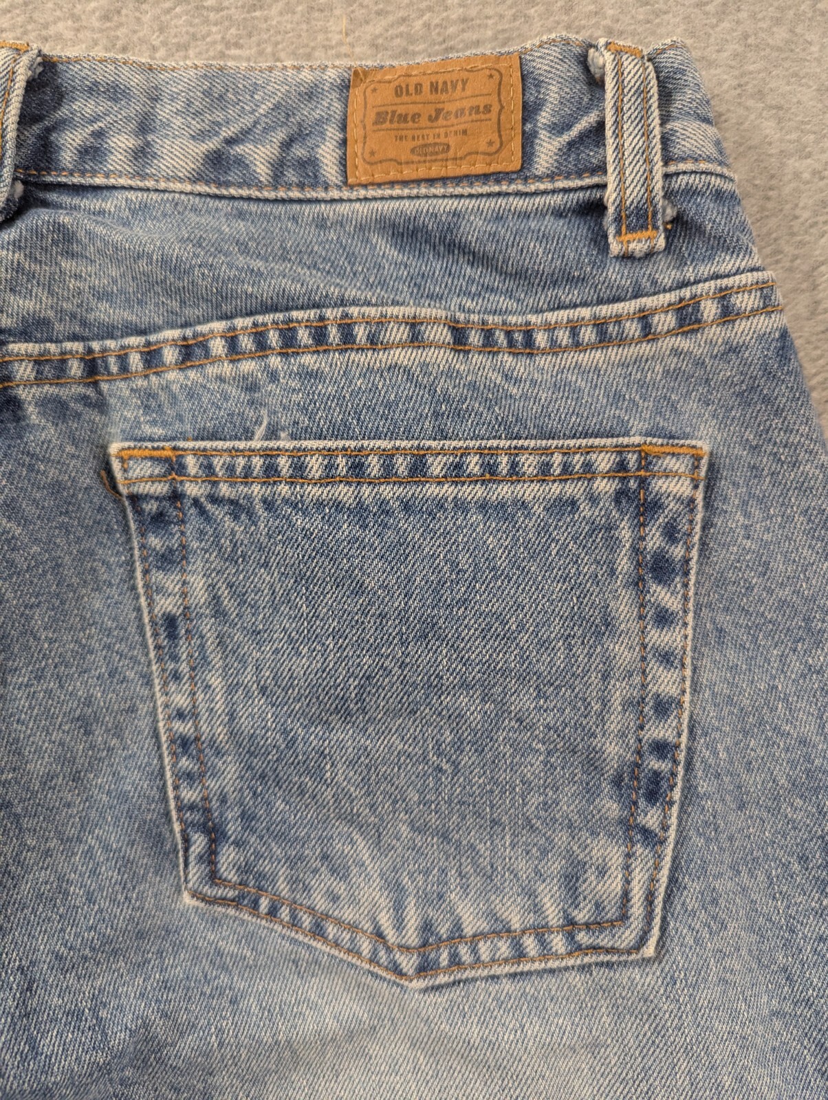 Old Navy Jeans Womens Size 8 Blue Bootcut Just Below Waist 100% Cotton