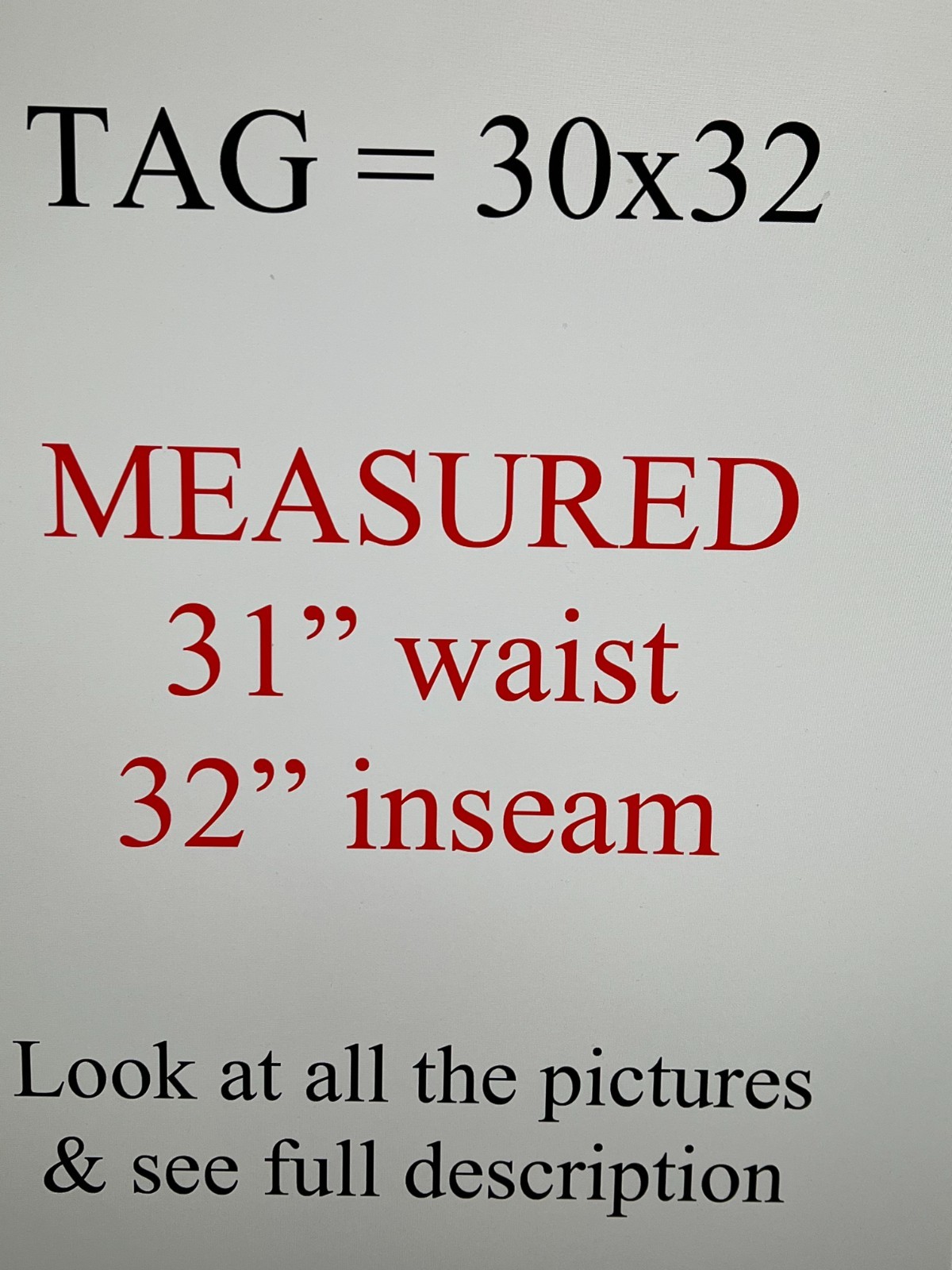 EUC Lucky Brand Jeans – 110 Skinny – Men’s tag=30×32 (MEASURED=31×32)