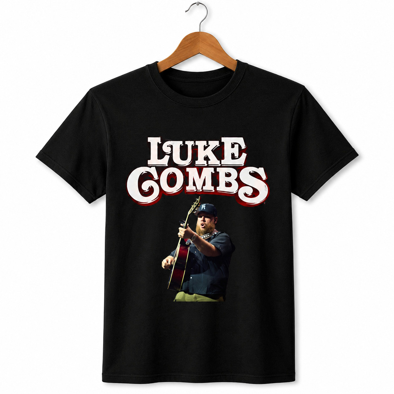 Luke Combs Tour 2026 Front & Back Concert T-Shirt My Kinda Saturday Night