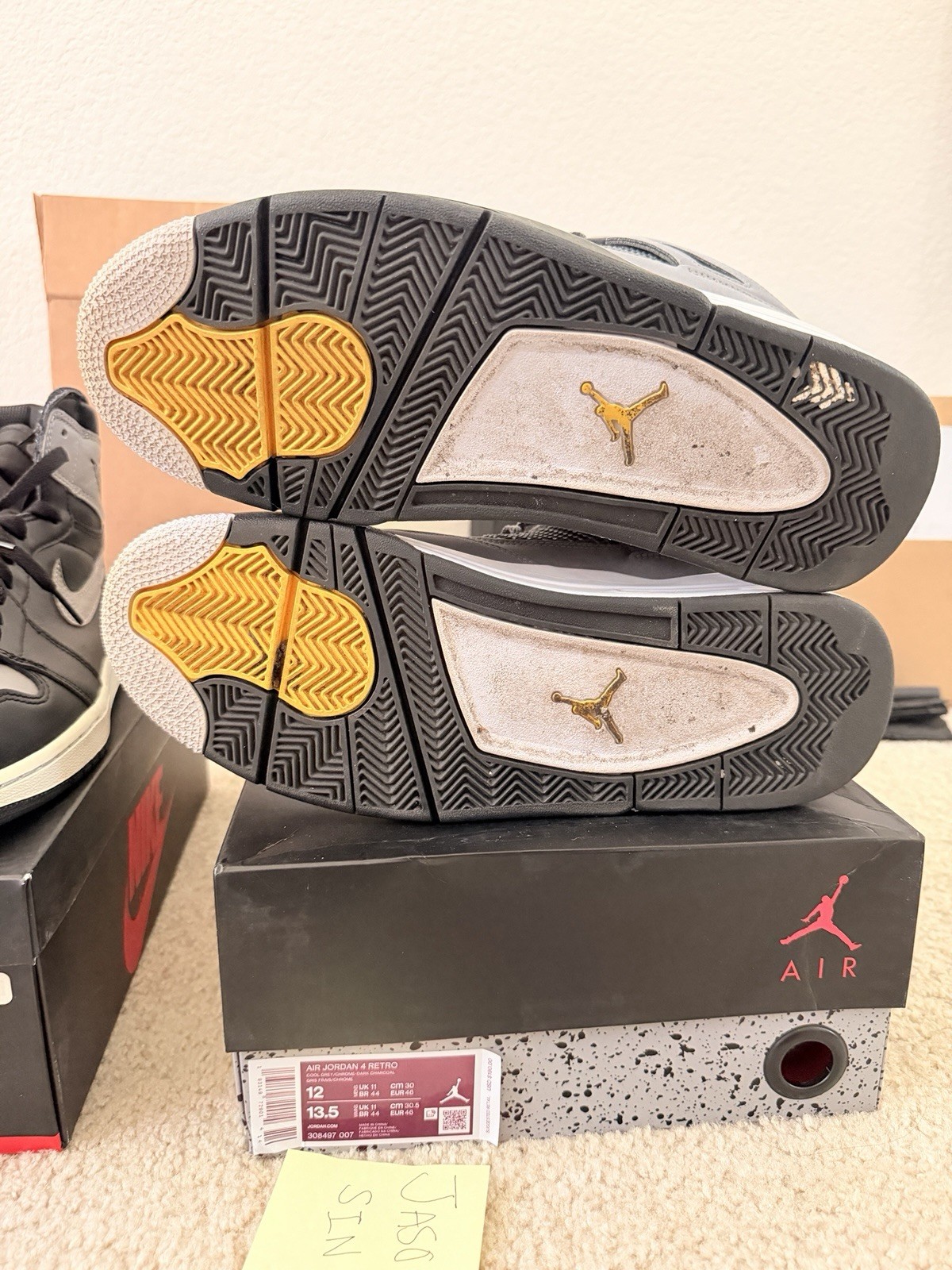 Size 12 – Jordan 4 Retro Low Cool Grey