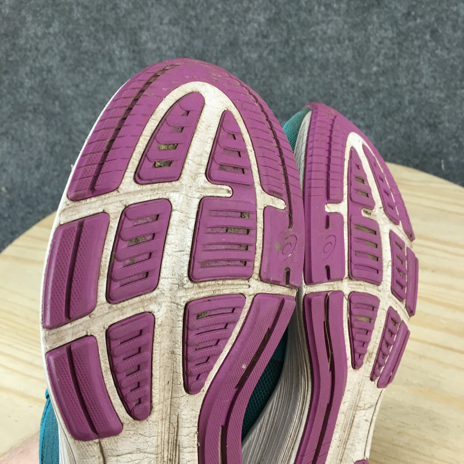 Asics Shoes Womens 9 Road Hawk Ff Running Sneakers Blue Lace Up Low Top T7D7N