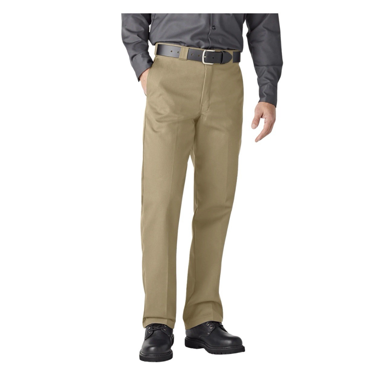 Dickies Men’s 874 Pants Classic Original Fit Work Uniform Straight Leg Khaki Tan