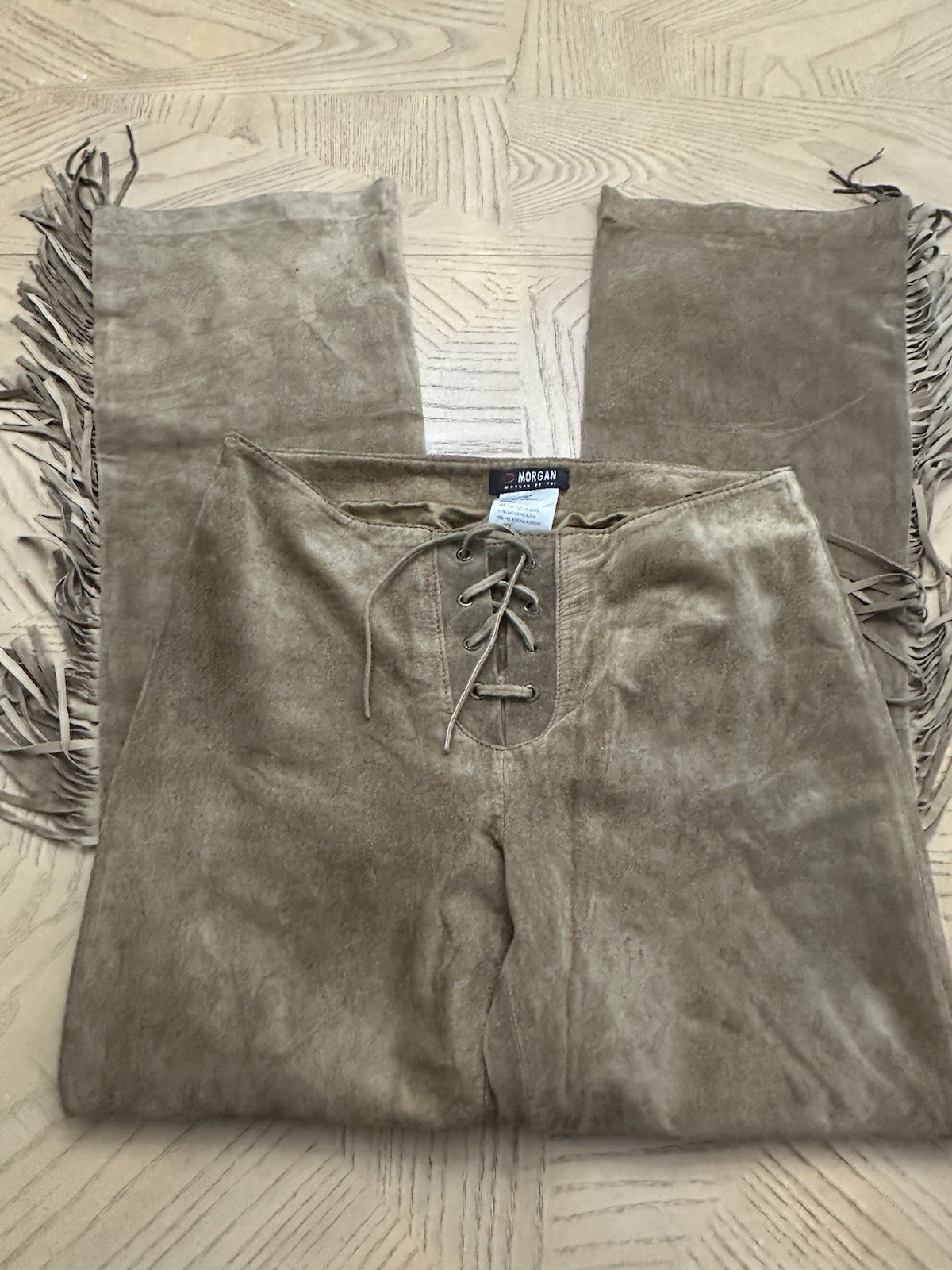 Morgan De Toi Suede Pants