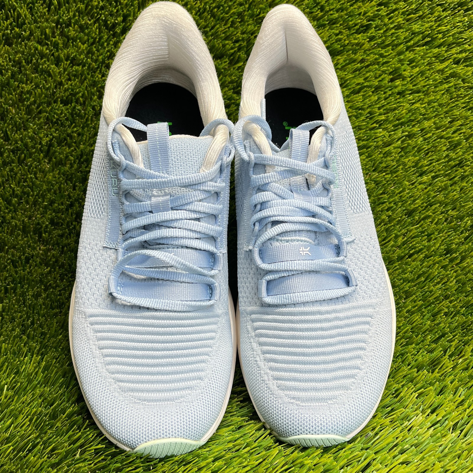 Kuru Atom 2 Womens Size 9.5D Blue White Athletic Running Walking Shoes Sneakers