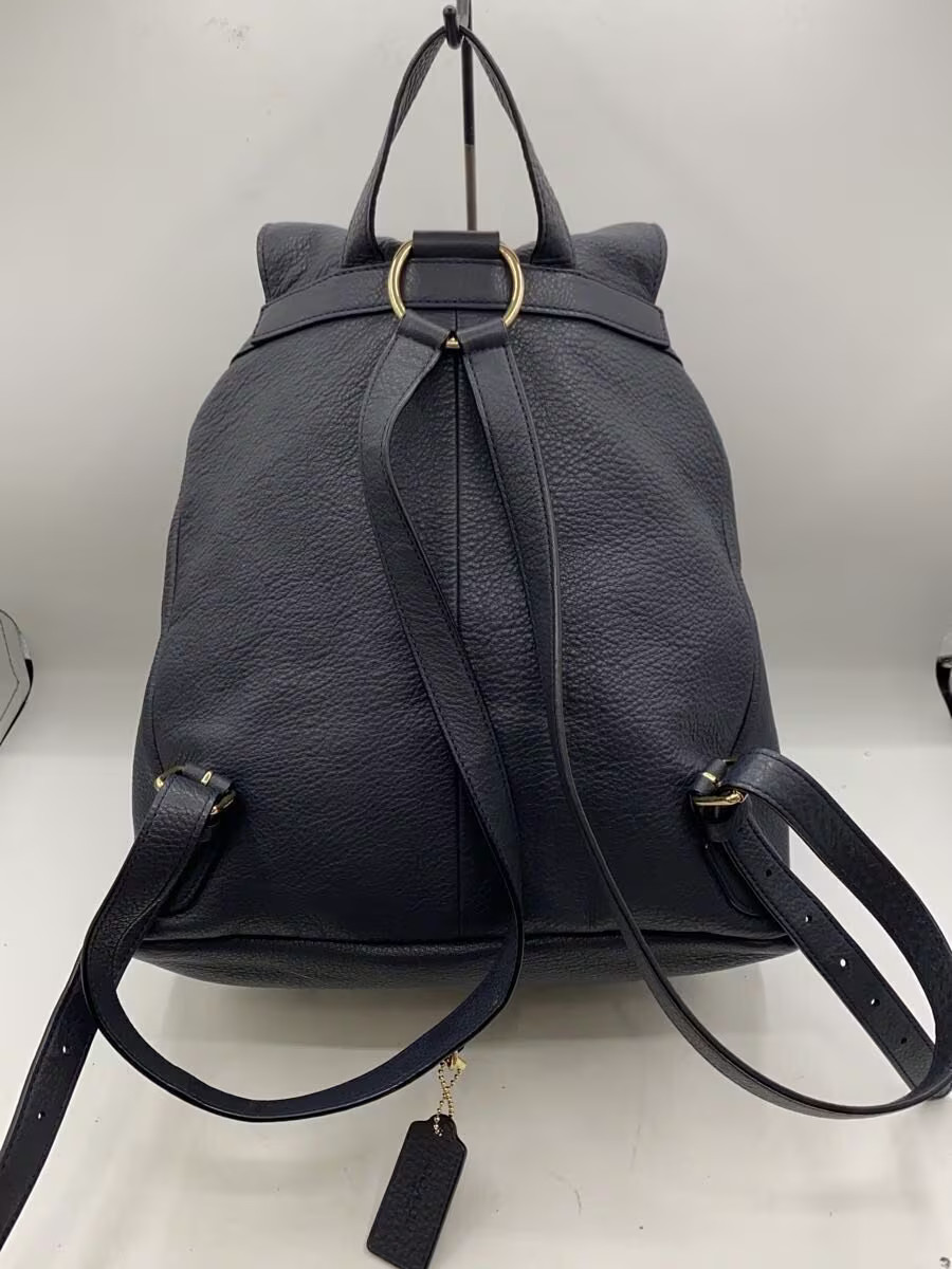 COACH Leather Bag NVY H1780-F37410