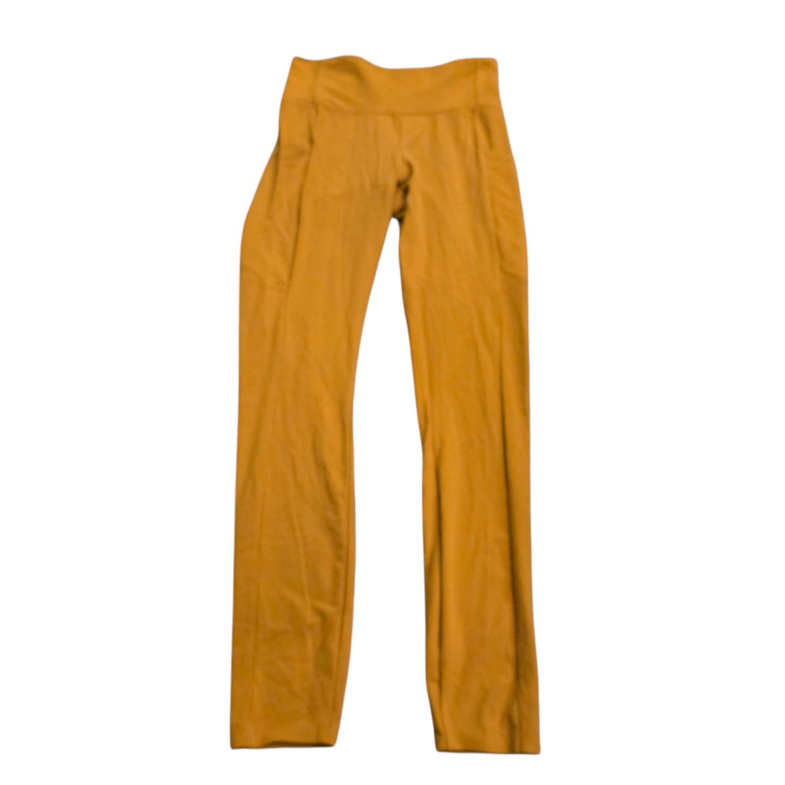 REI Take Your Time Leggings Size Small Mustard Yellow Pockets Comfort Hiking