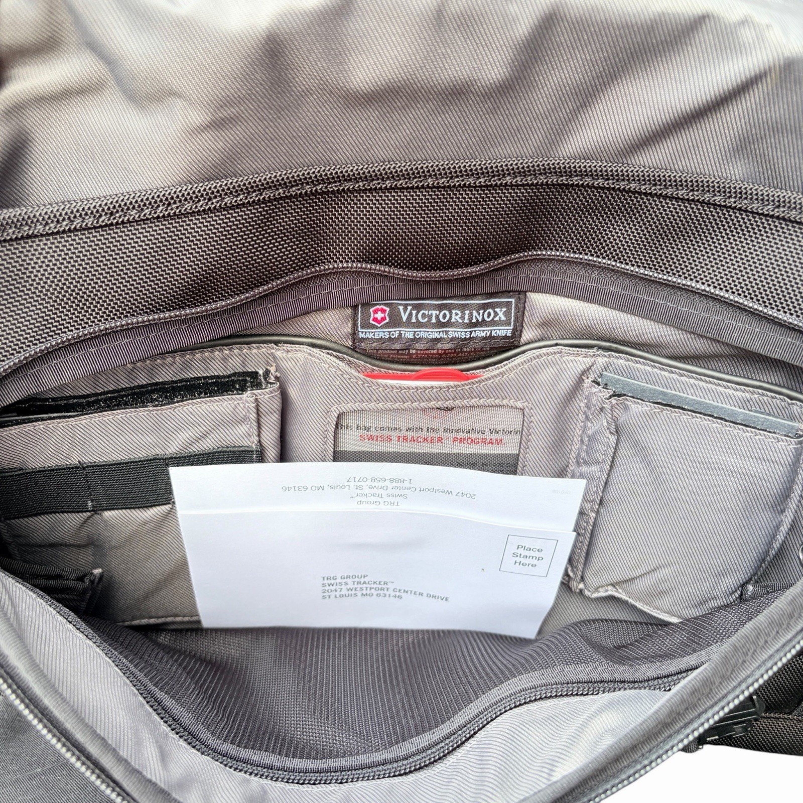 Victorinox Architecture 2.0 Collection Empire 17 Bag Black NWT Smile Train Logo