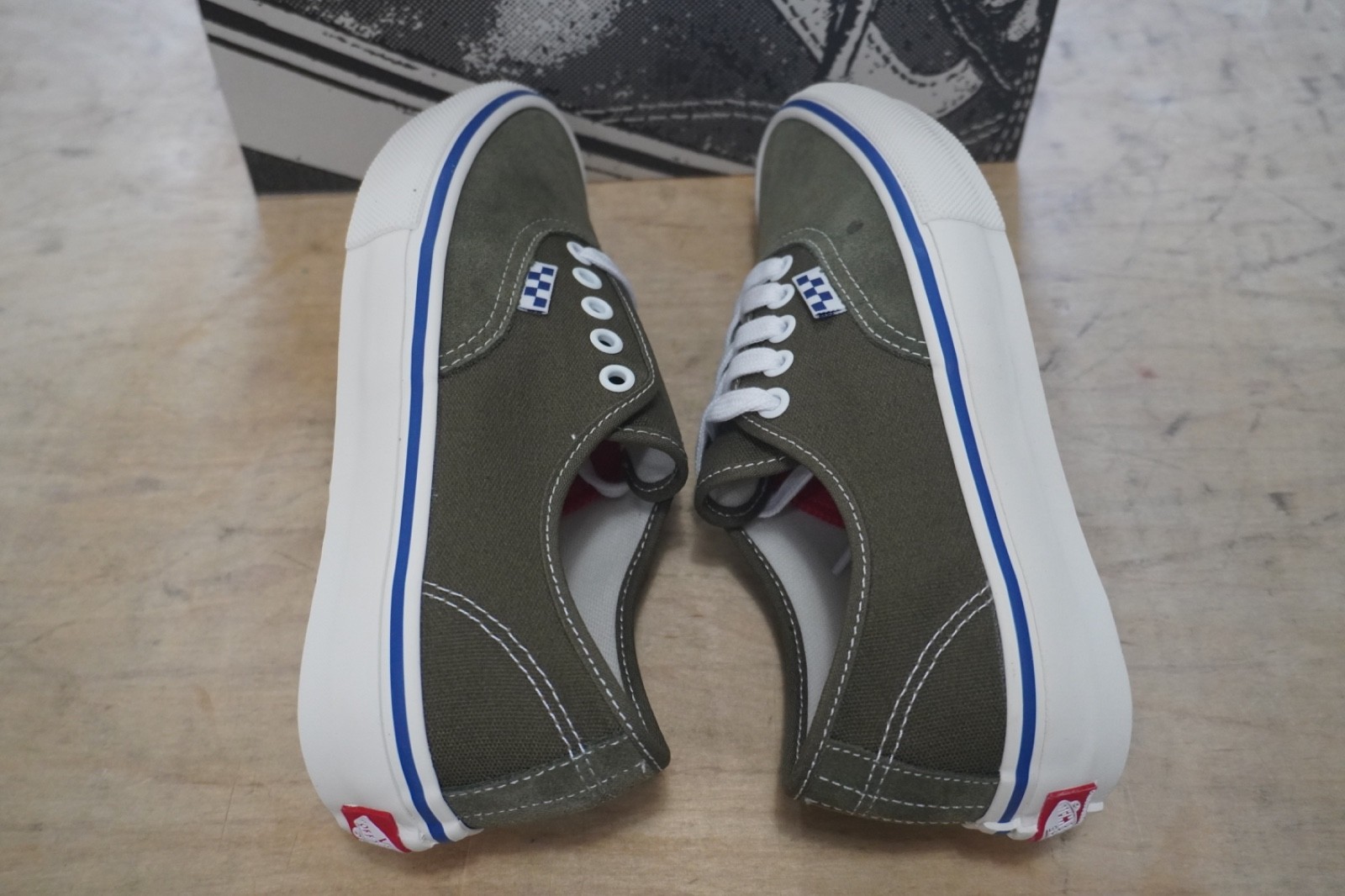 Vans Skate Authentic NEW mossey olive