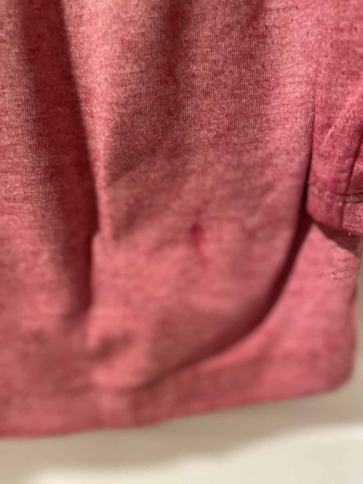Men’s “American Rag” Henley, Size XL, tie/dye Red, 3 button placket