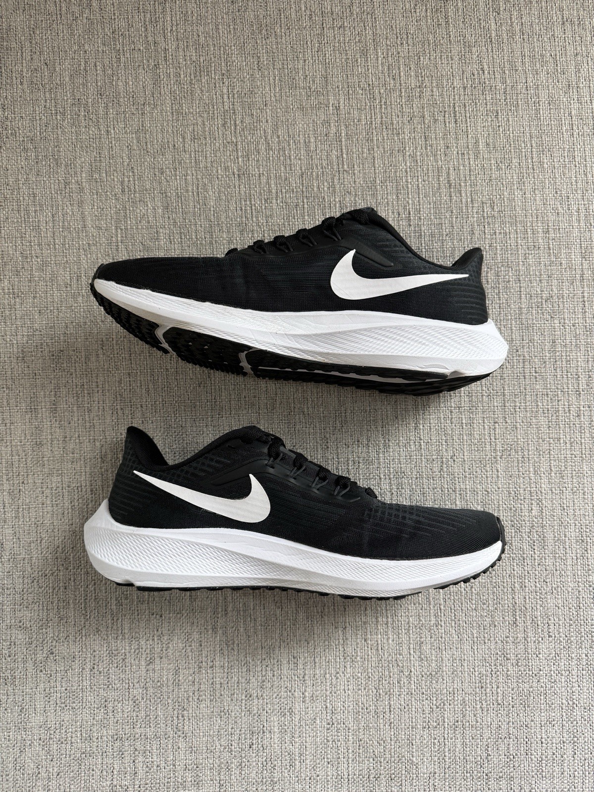 Nike Air Zoom Pegasus 39 Men’s Size 9 Black White Athletic Shoes DH4071 001