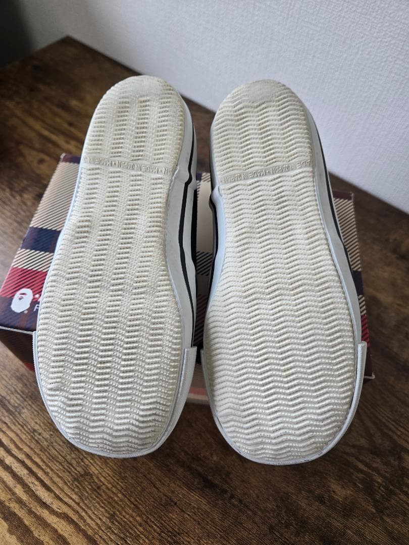 BAPE STA ABC Camo Shark Slip On Kids Shoes Size 19cm US 13C A Bathing Ape Great