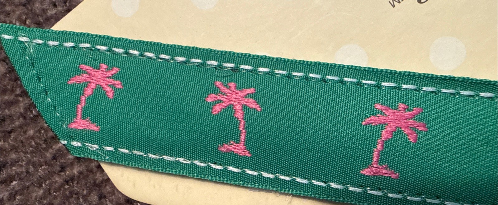 Lindsay Phillips Switchflops Interchangeable Straps Jasmine Pink Green Sz M NEW