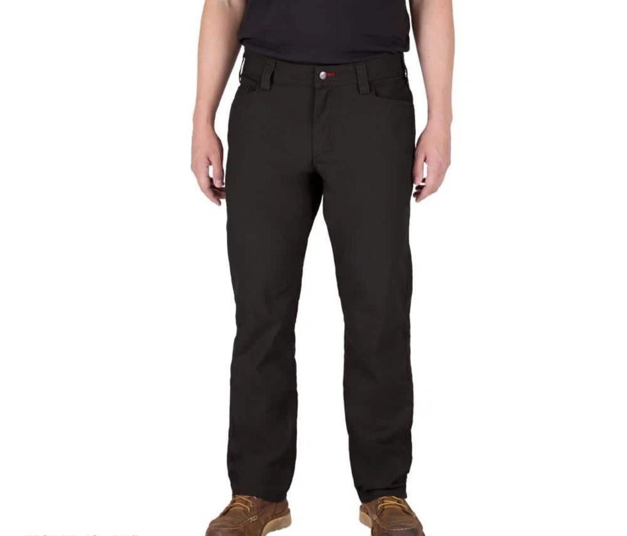 Milwaukee Men’s 32 in. x 30 in. Black Cotton/Polyester Work Pants with 7 Pockets