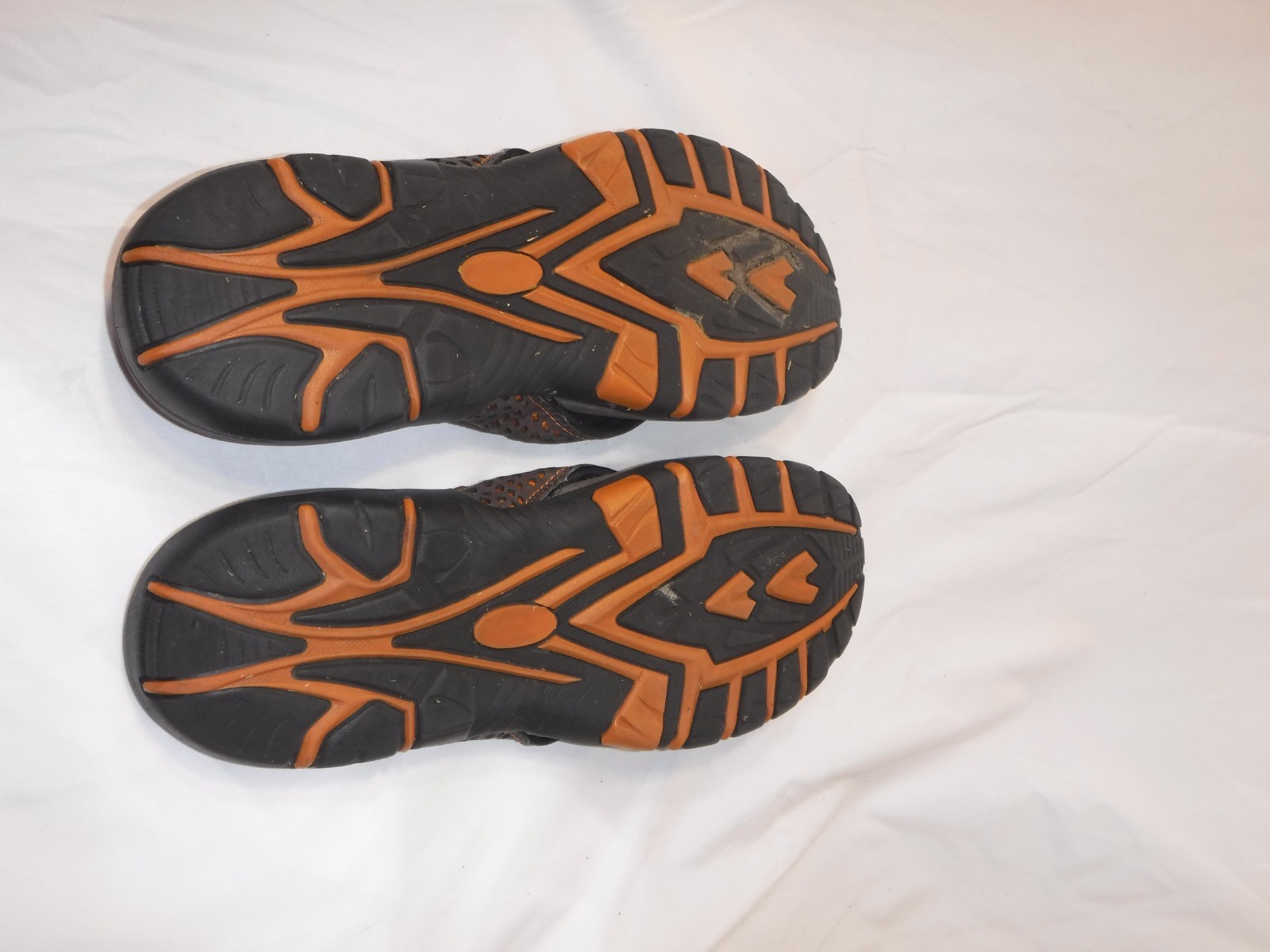 Hobibear Flip Flop Sandals Mens Size US 11 EU 44 Brown Orange Comfort Slip On