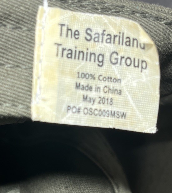 The Safariland Training Group Hook&Loop Ball Cap/ Pre owned/ Excellent