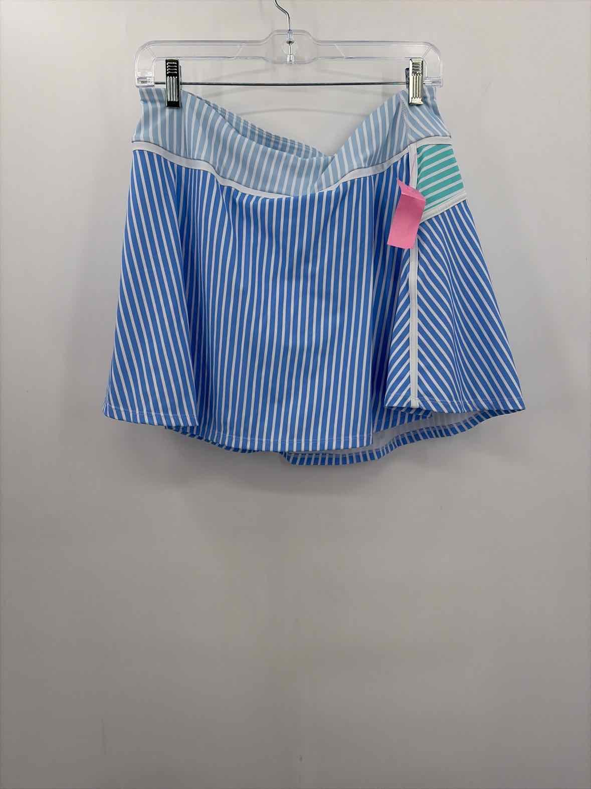 Pre-Owned Addison Bay Blue Size Large Skort Mini Skirt