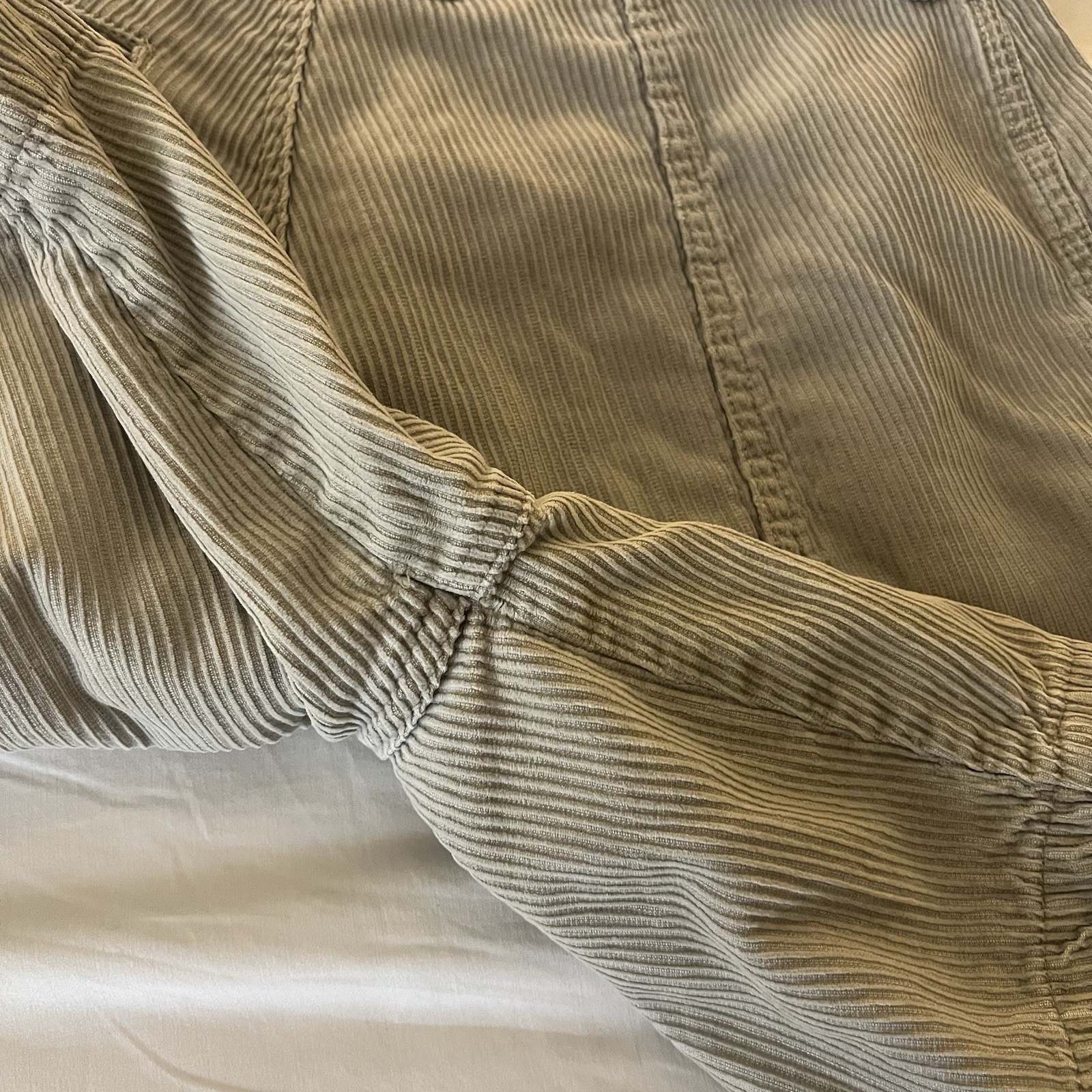 Ocean Pacific OP Men’s Vintage 70’s/80’s Corduroy Shorts Beige Tan Size 30 6.5”