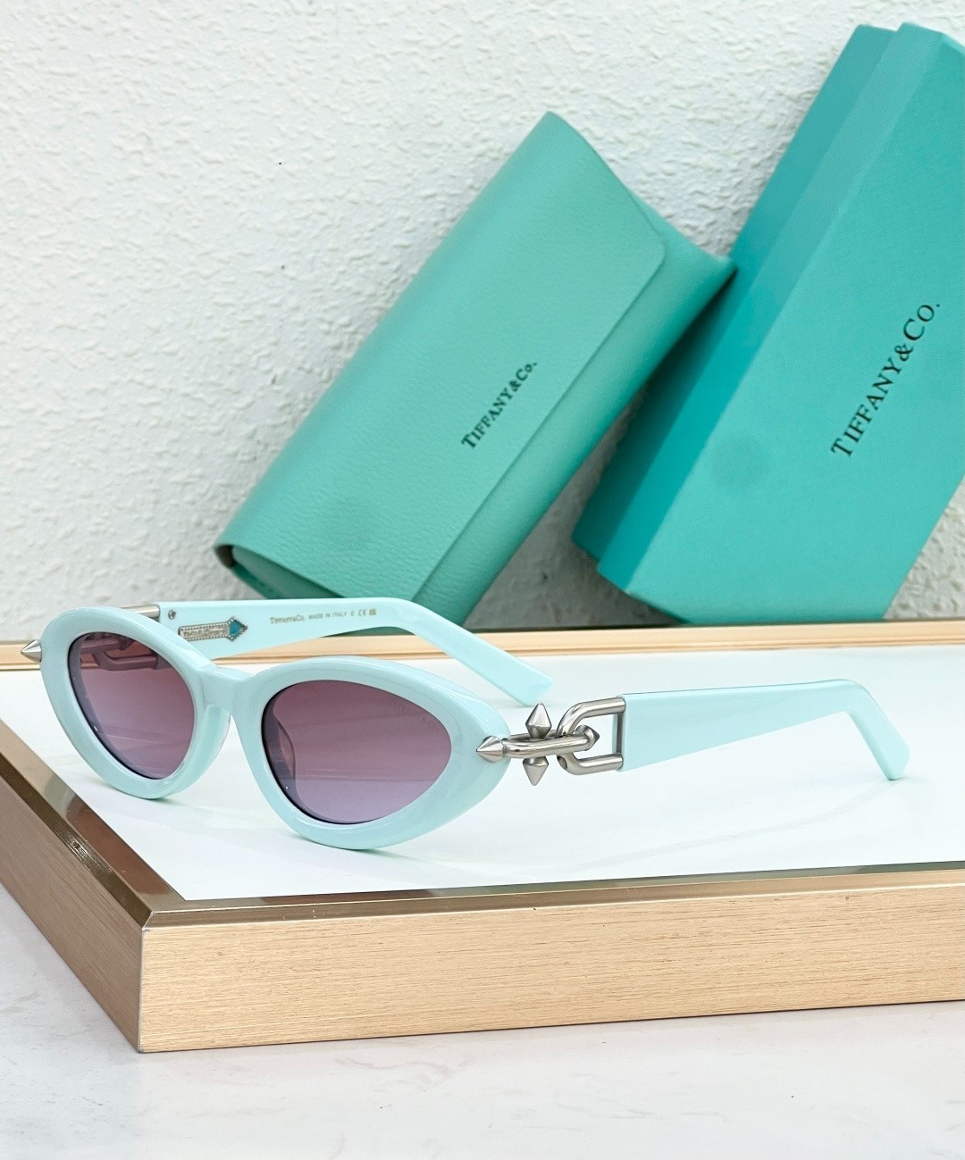 Elevate your style with the timeless elegance of Tiffany & Co. Cat Eye Sunglasse