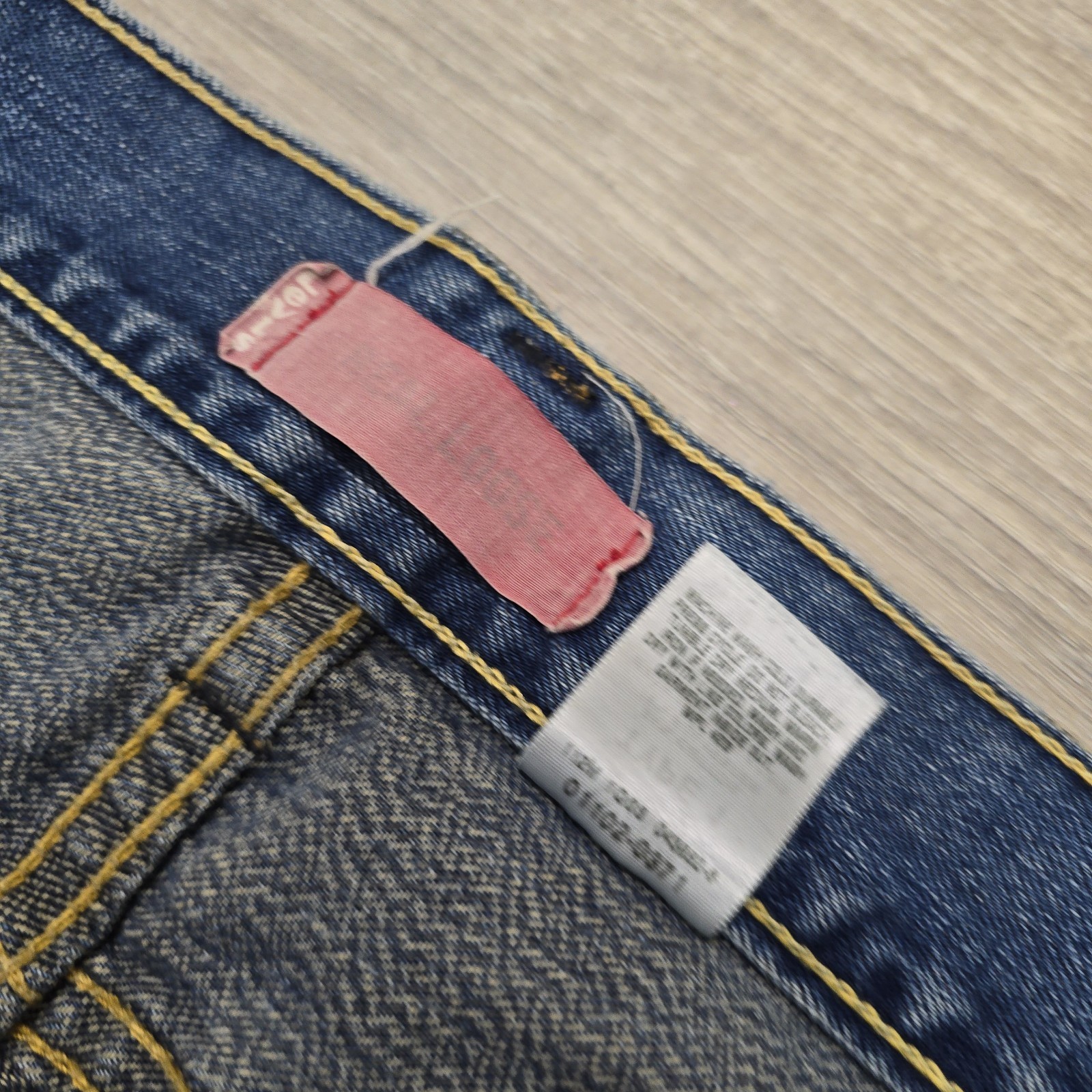 Vintage Levis Type 1 Jeans Loose Fit Blue Denim Red Tab 38×34 Quality Never Goes