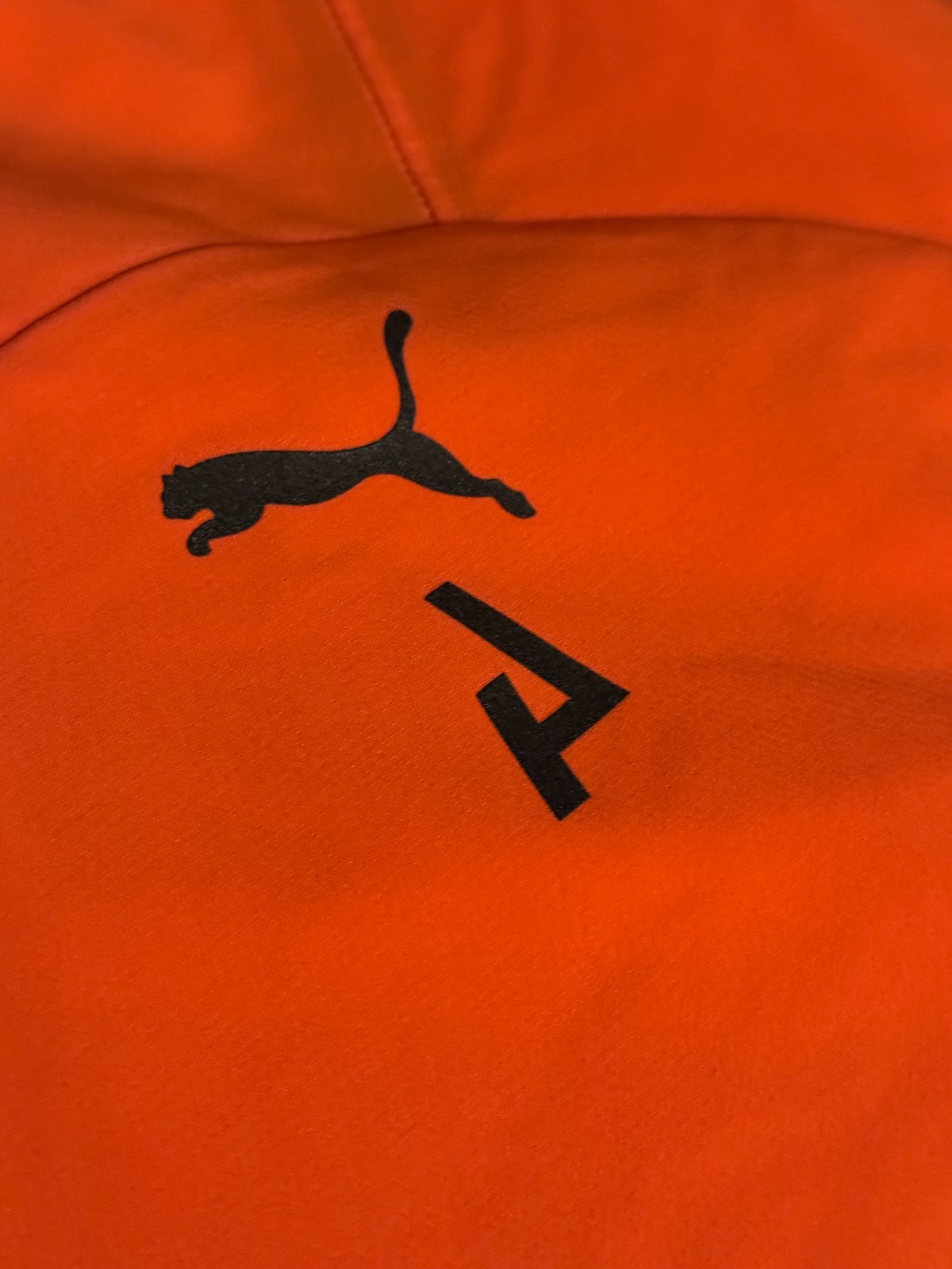 PUMA Seasons Softshell Running Jacket $160 Hot Heat Orange 524108 Men’s LARGE L