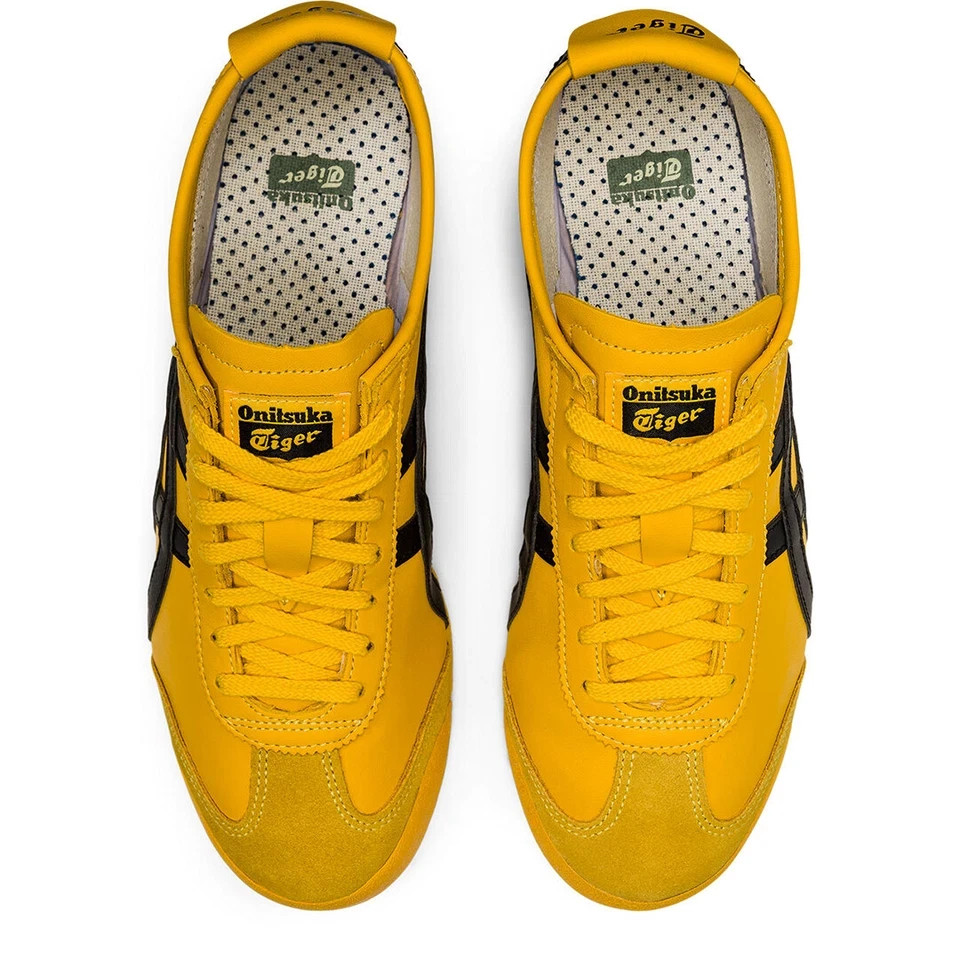 Onitsuka Tiger Mexico 66 Yellow Black Sneaker 1183C102-751 Kill Bill Shoe No Box