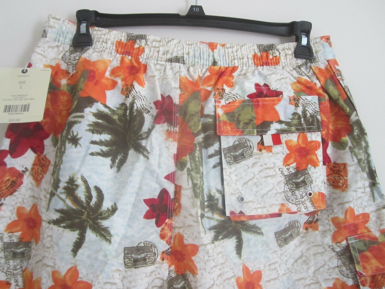 CREMIEUX BEACyHWEAR MULTI COLOR BOARDSHORTS TRUNKS SZ L NEW with TAG