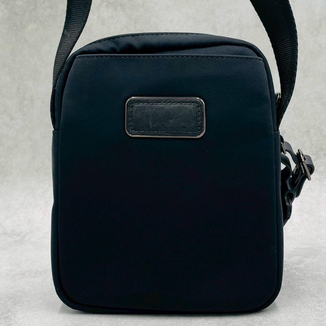 TUMI Harrison Nichols Black Nylon One Shoulder Bag Crossbody Business Auth