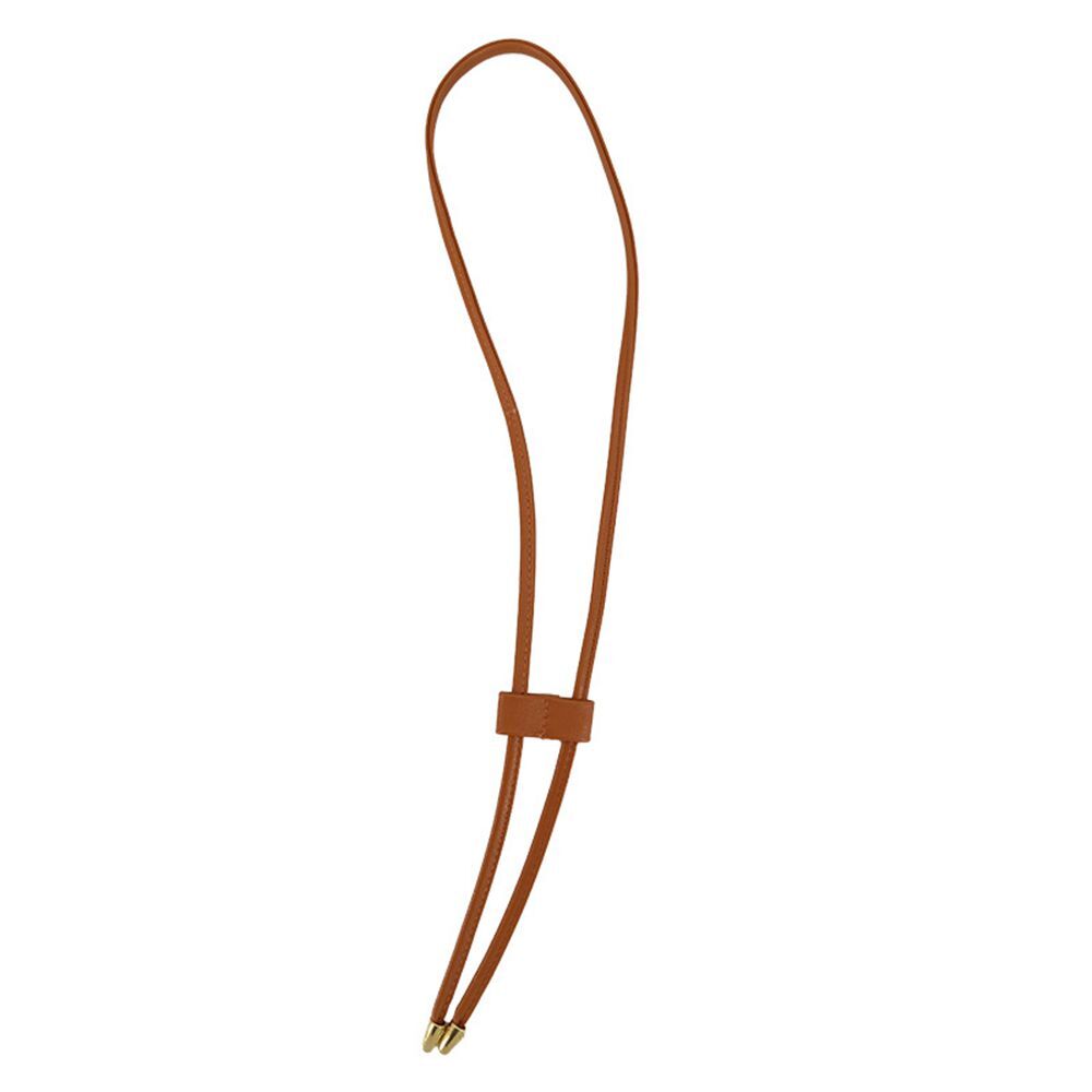PU Leather Drawstring Replacement Strap for Bucket Bag Handbag DIY Backpack 97cm