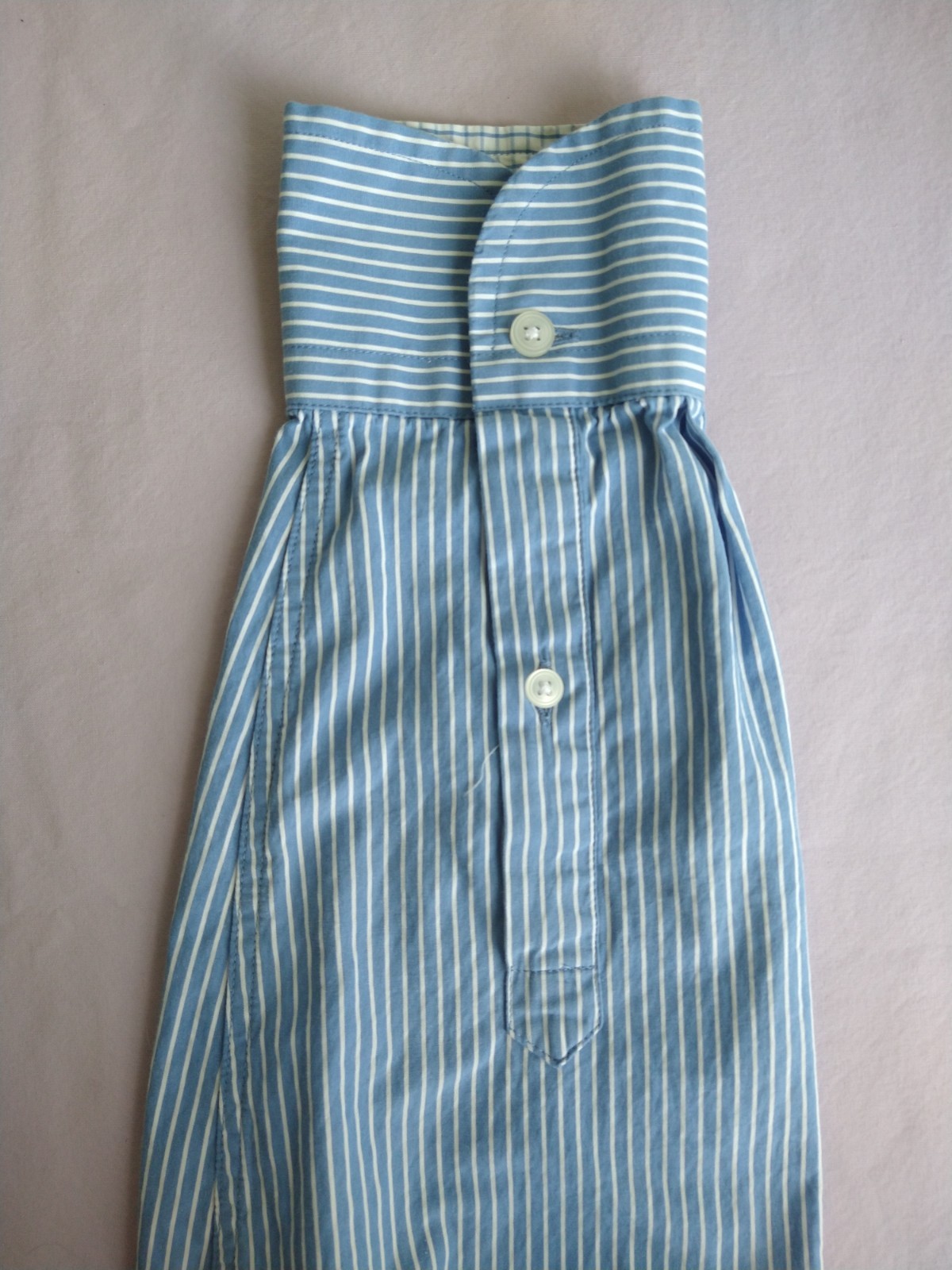 CREMIEUX 38 Striped Button Down Mens LS Shirt