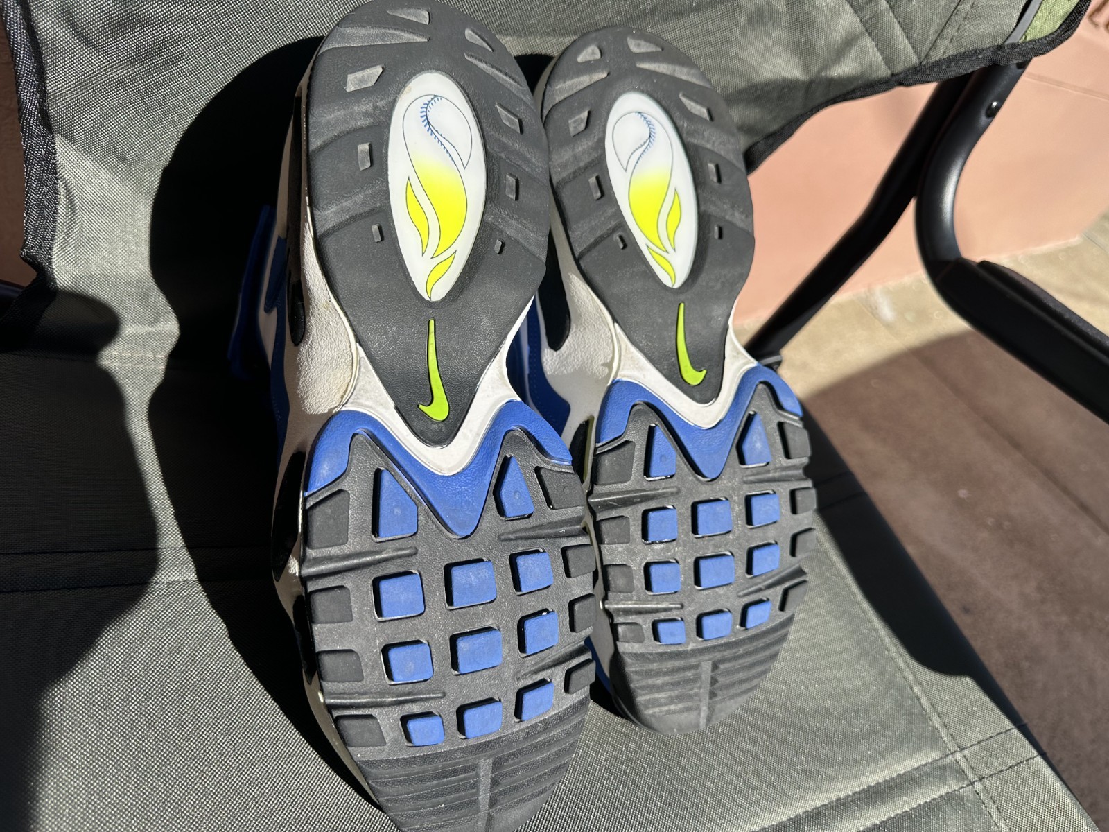 Air Griffey Max 1 Varsity Royal Blue Volt Men’s Size 10.5