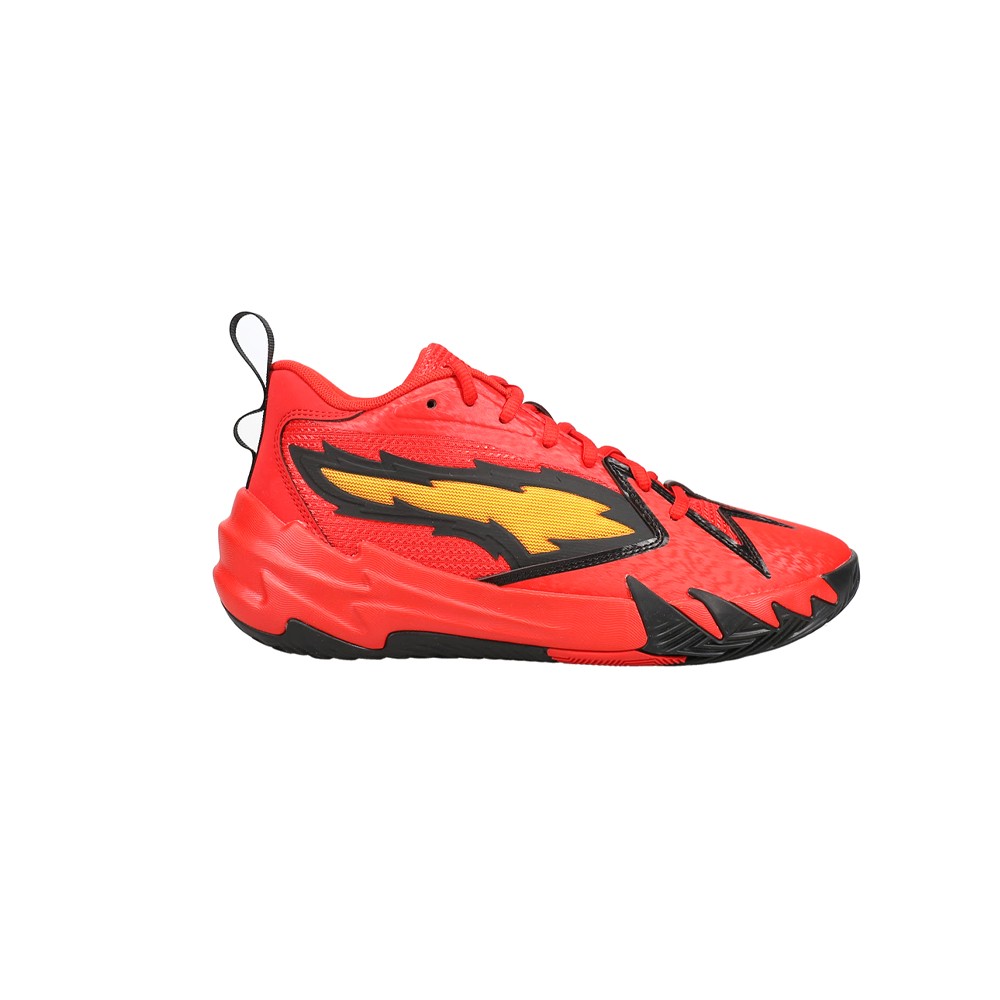 PUMA Scoot Zeros Retro Portland Basketball Youth Boys Red Sneakers Athletic Sho