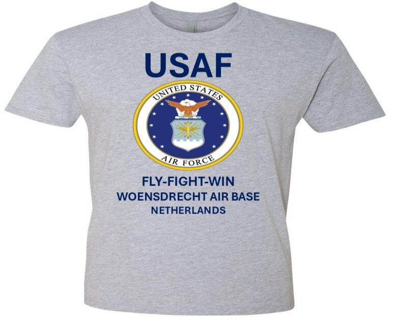 TUZLA AIR BASE* BOSNIA-HERZEGOVINA*SHIRT W/EMBLEM*USAF OFFICIALLY LICENSED