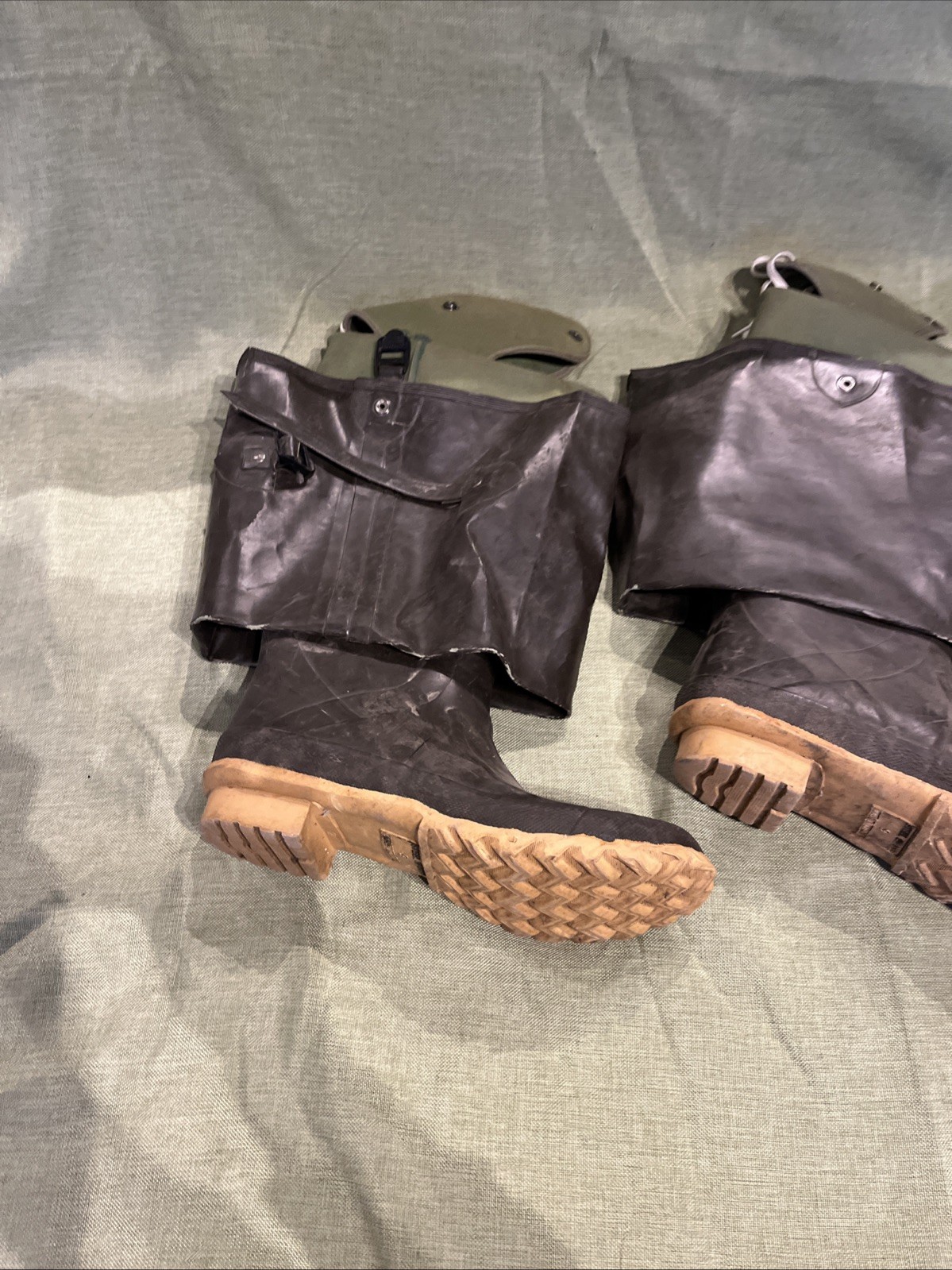 Tingley Overshoes Rubber Rain Boots Size 9 USA Waterproof Work Pair