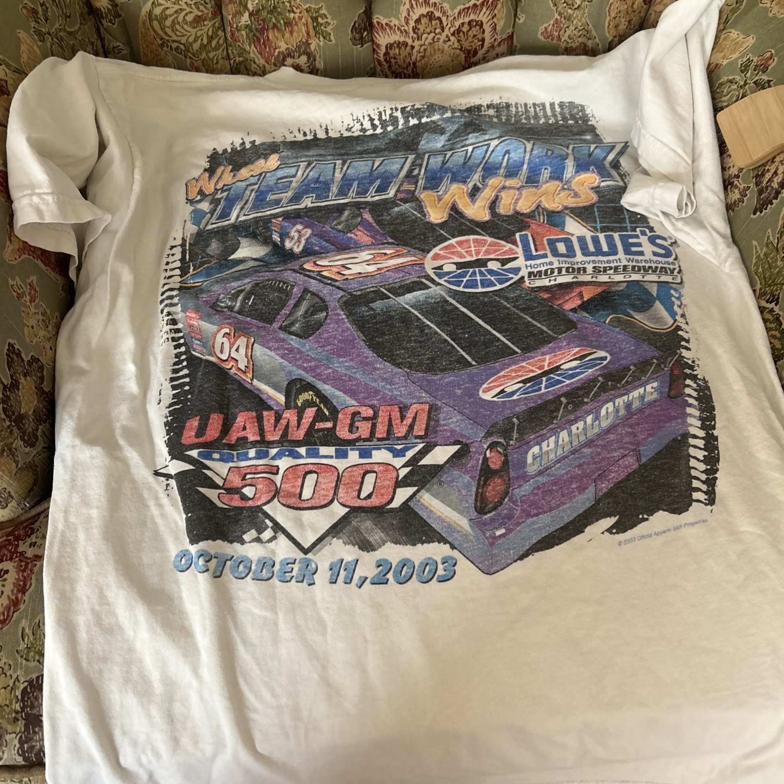 Vintage 2003 “Moonlight Madness” 500 Graphic Tee October 11 2003 large