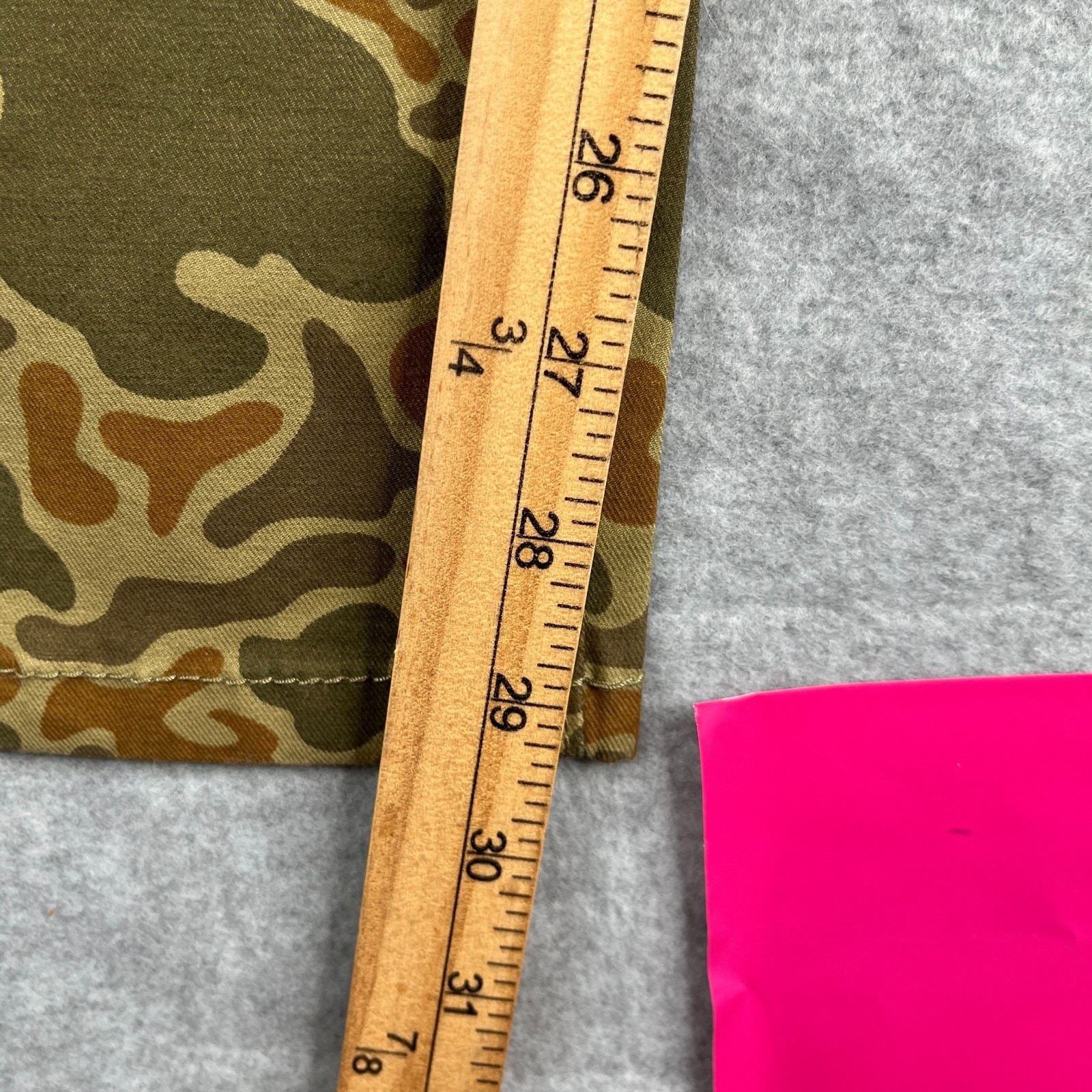 Levis 510 Skinny Womens Jeans 18 Reg Green Camoflauge 29×29