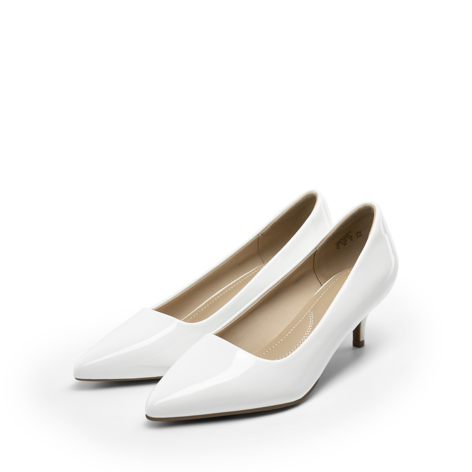Women’s Pumps 2″ Kitten Heel Pointed Toe Office Lady Low Heel Dress Shoes