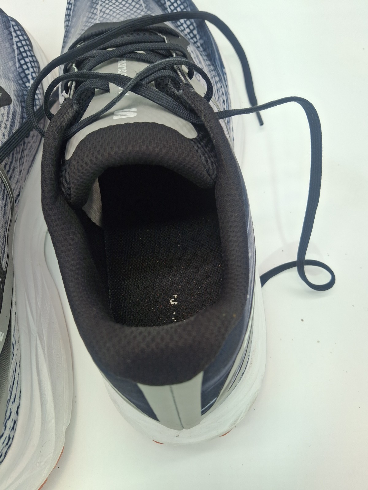 Salomon Aero Glide Running Shoes Men’s 12.5 Outdoor 472108 Black White