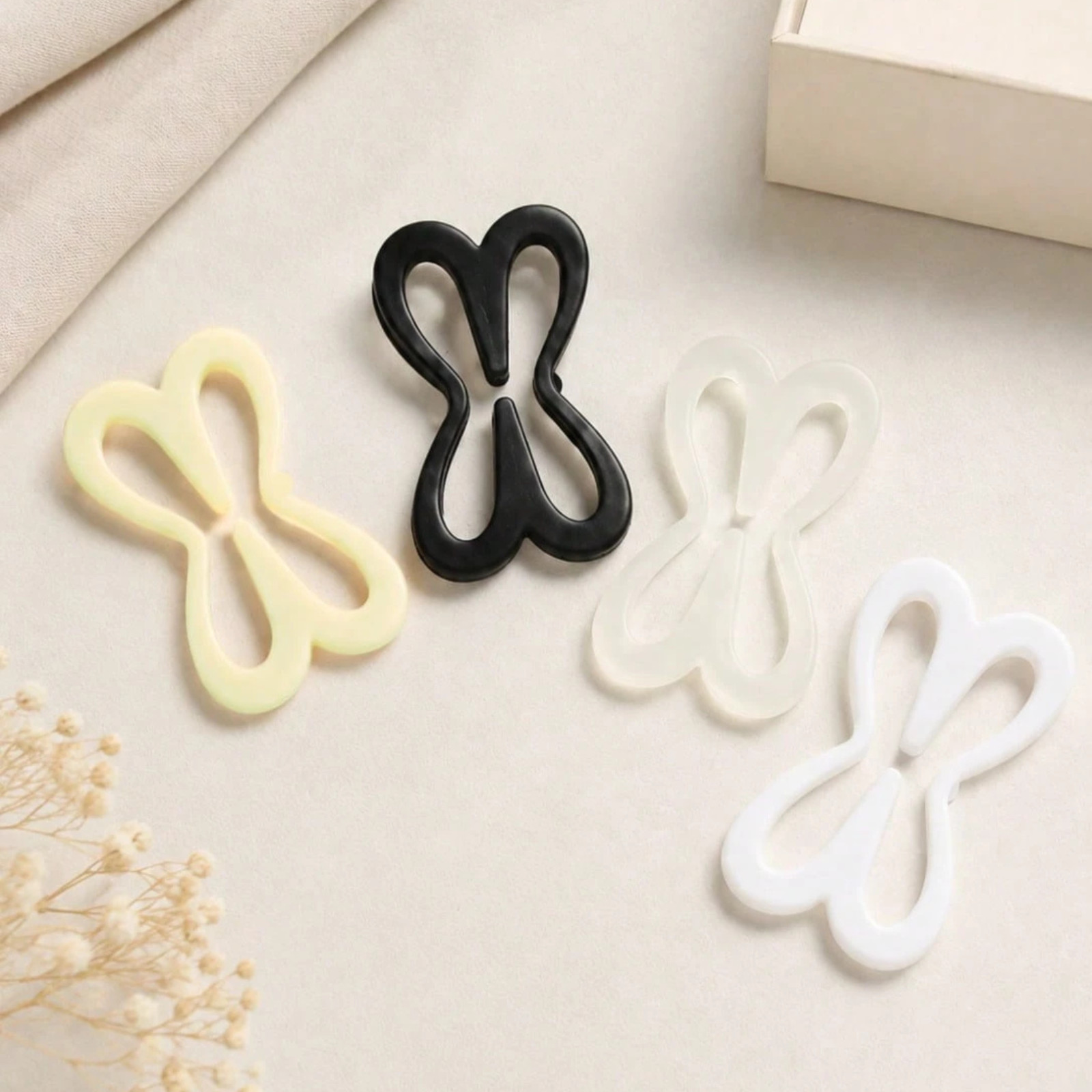 Bra Strap Clips Racerback Converter Dragonfly Anti-Slip Cross Back Holder 4-20pc