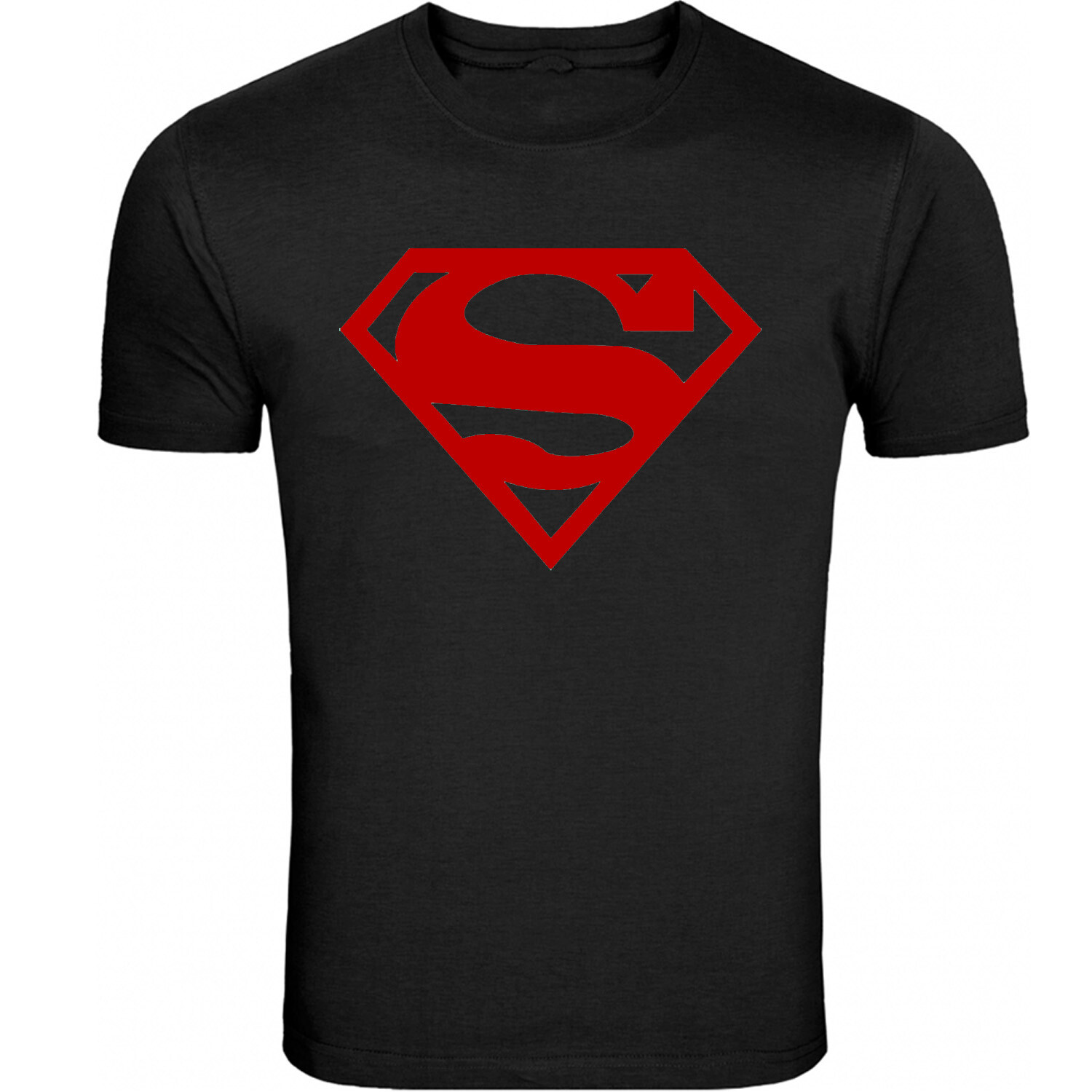 Superman Shirt Unisex T-shirt Tee Black S – 5XL T-Shirt Tee