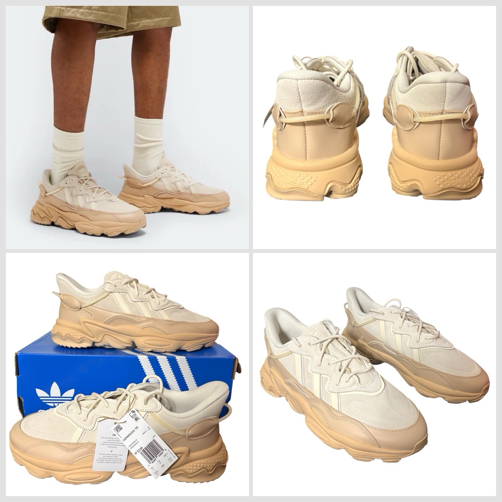 [IF3336] Ozweego Tr “Wonder White/Beige” Men’s Shoes Sz 10.5