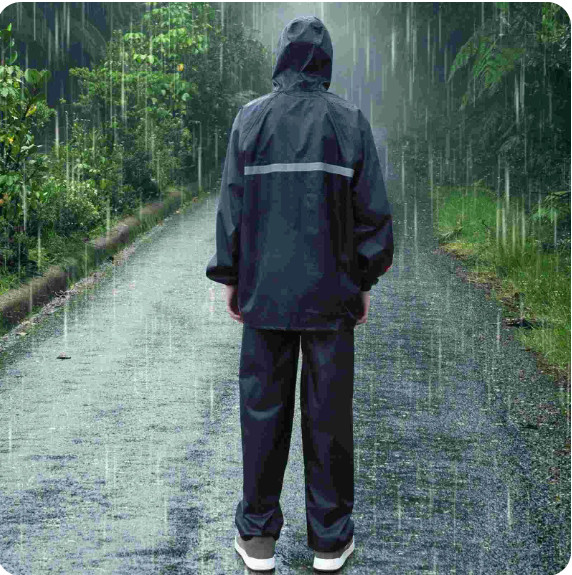 Waterproof Rain Suits Heavy Duty Raincoat Fishing Rain Gear Jacket & Pants Men