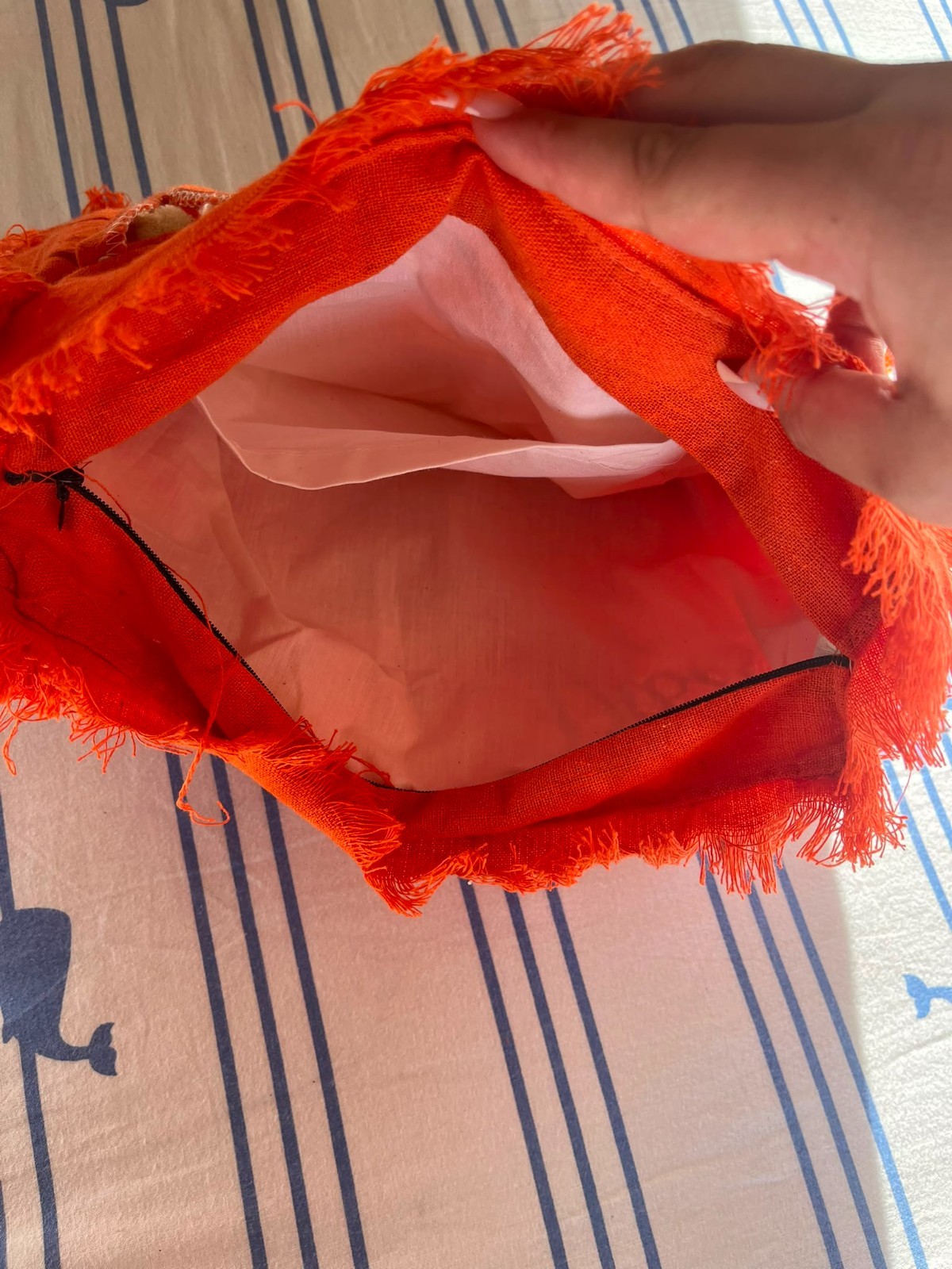 Summer Vibes by Guru Handbag – Size 32x25x11cm – Orange – New