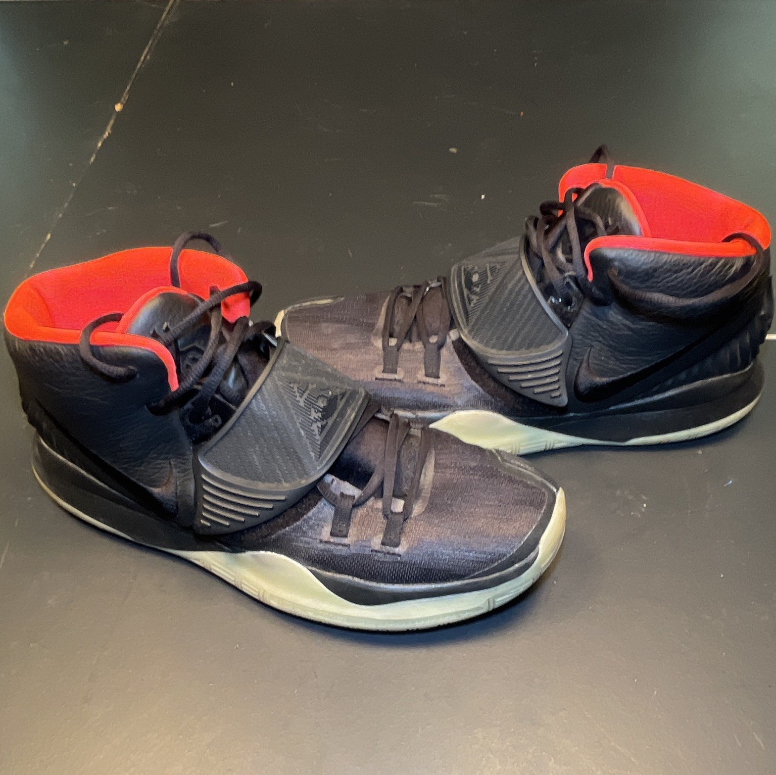 Nike by You Kyrie 6 Solar Red 2 Men’s Sneaker