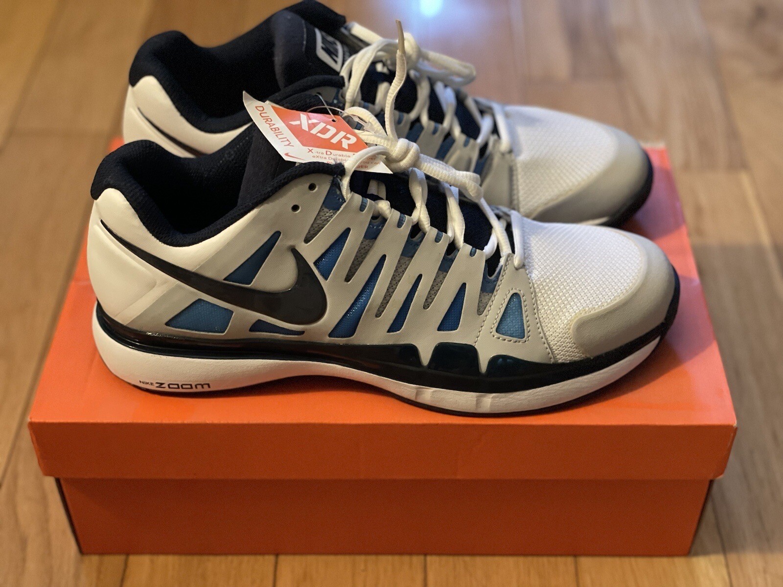 Nike Air Zoom Vapor 9 Tour, Federer Cincinnati 2012, Size 9.5, New with box