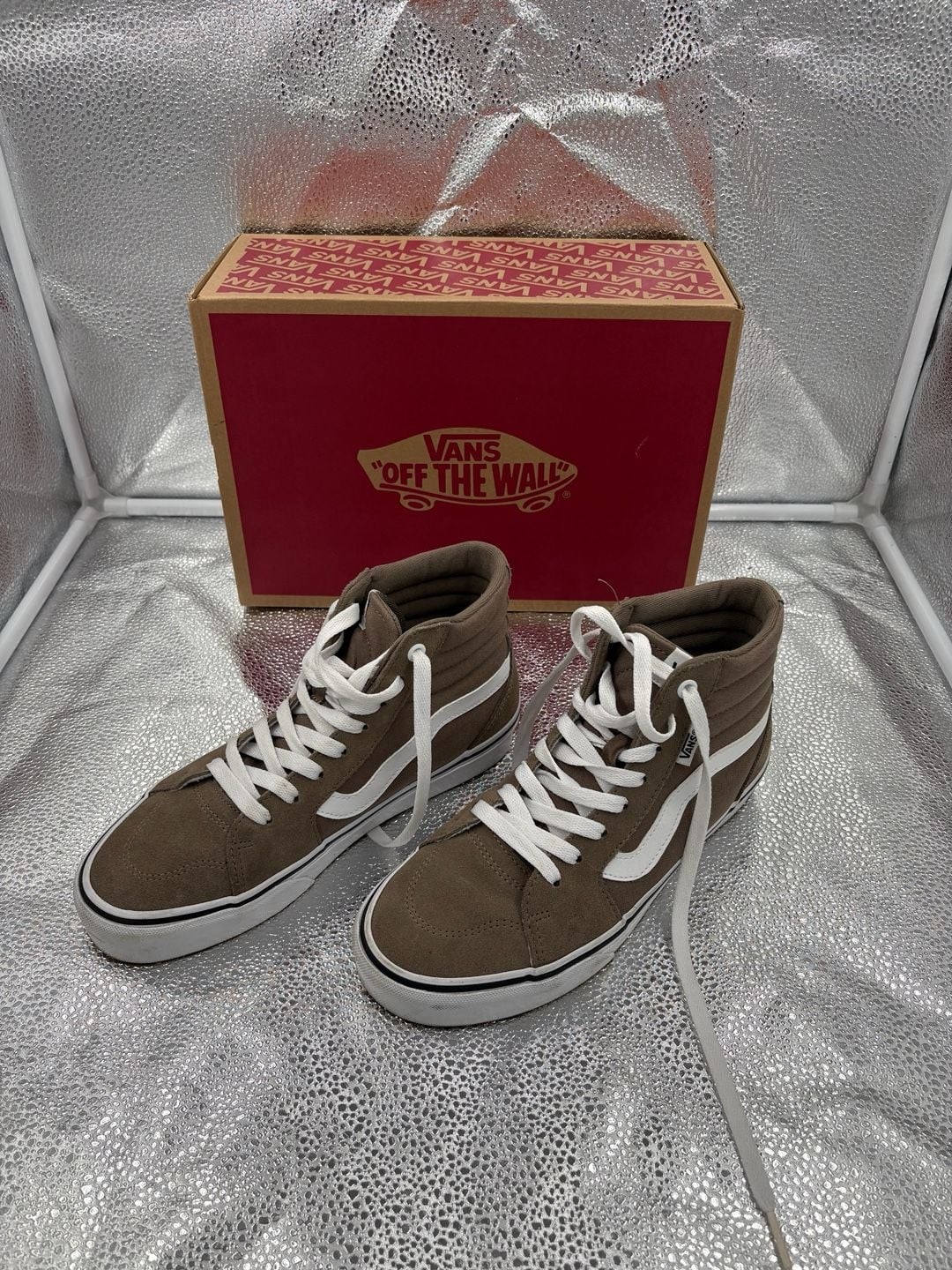 Vans Filmore Hi Suede/Canvas Walnut High-Top Sneakers