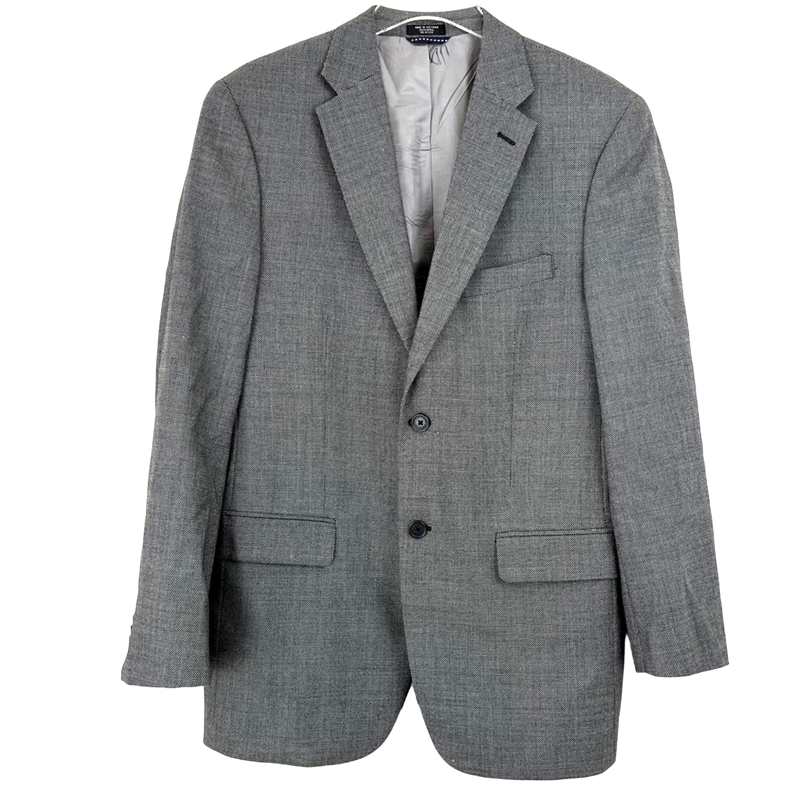 TOMMY HILFIGER 100% Wool Men’s Size 42R Blazer Jacket Microdot