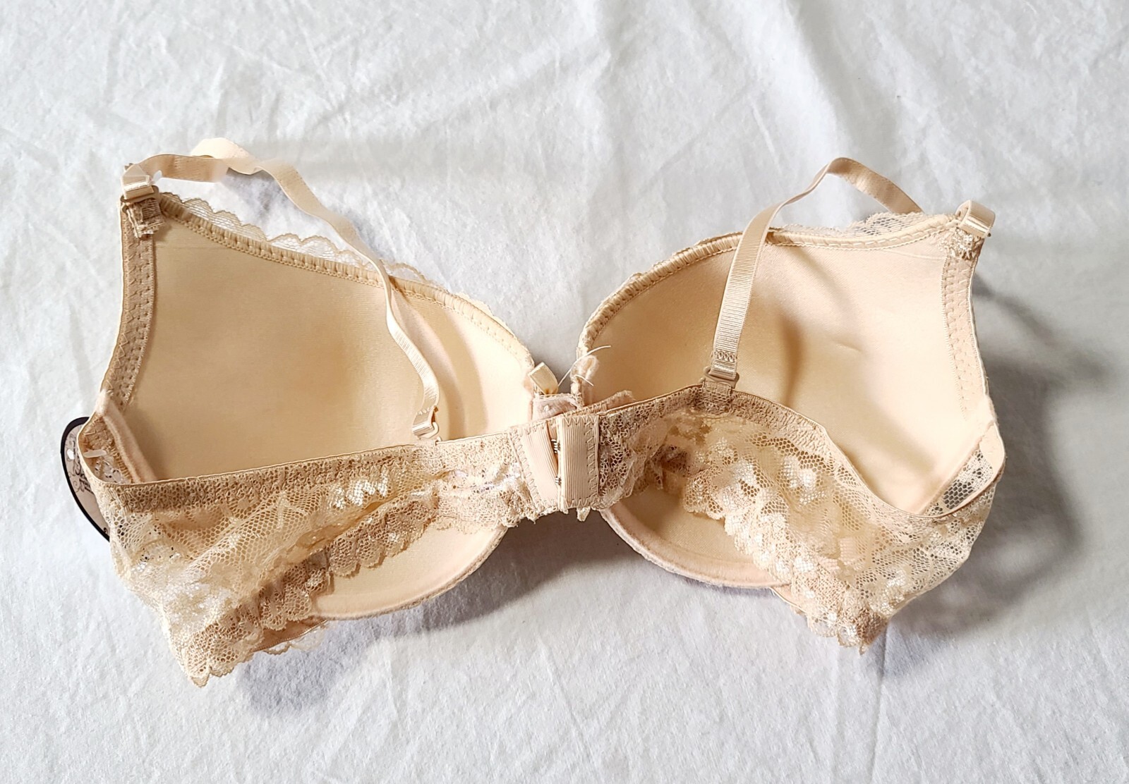 Inteco Intimates Lace Push-up Bra Beige Size 36C T46-1244