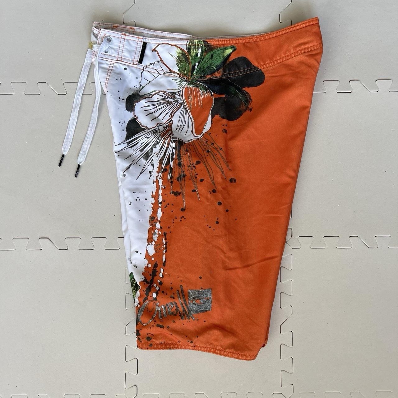 O’Neill Board Shorts 30W Side Lower Zip-able Pocket Wax Card Scraper Swimming