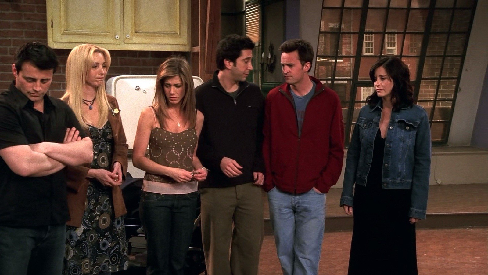 Brown & Pink Cami ASO Rachel Green in Friends Finale CHECK DESCRIPTION