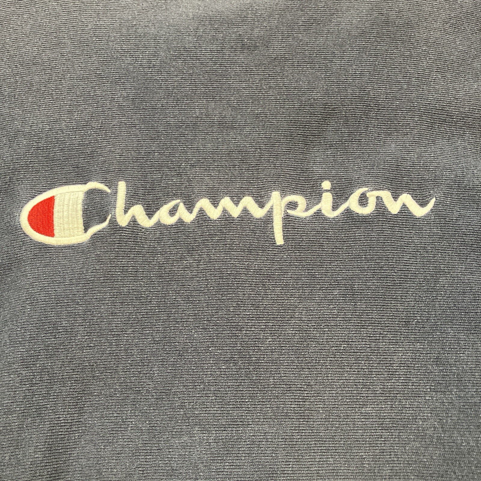A BATHING APE Champion Reverse Weave Logo Print Sweatshirt Men’s Size XL Japan